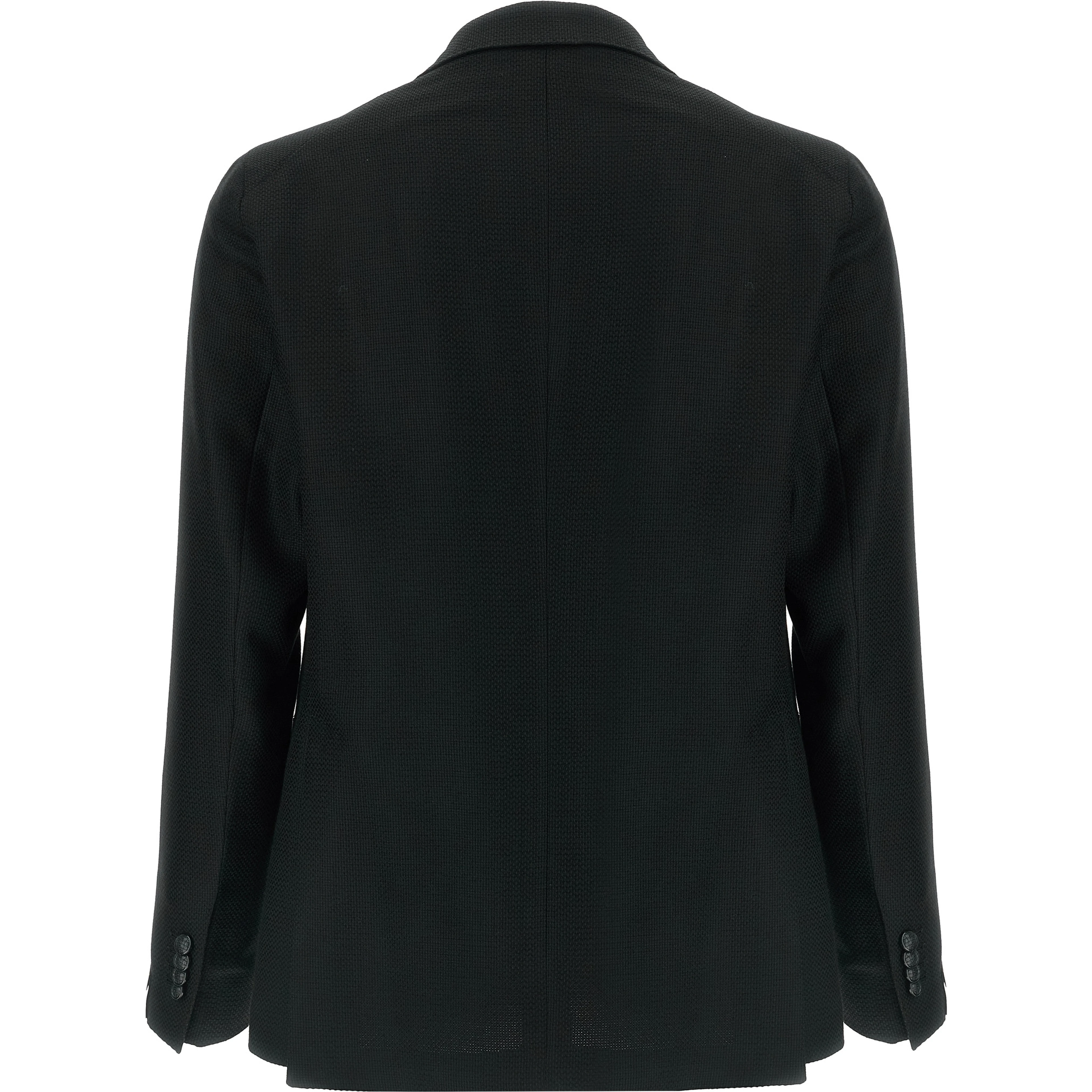 Black Virgin Wool Blazer