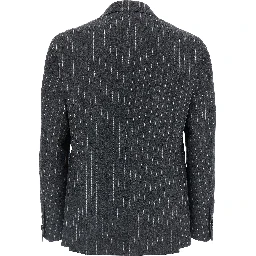 Gray Virgin Wool Two-Piece Suit