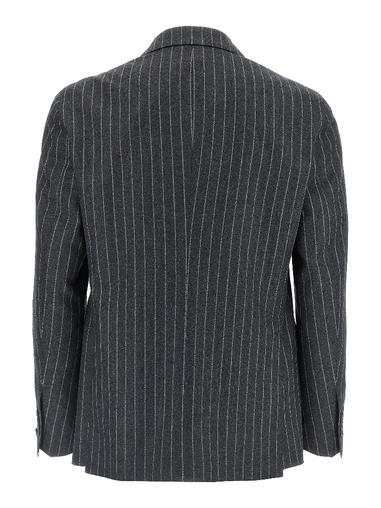 Gray Virgin Wool Two-Piece Suit alternative