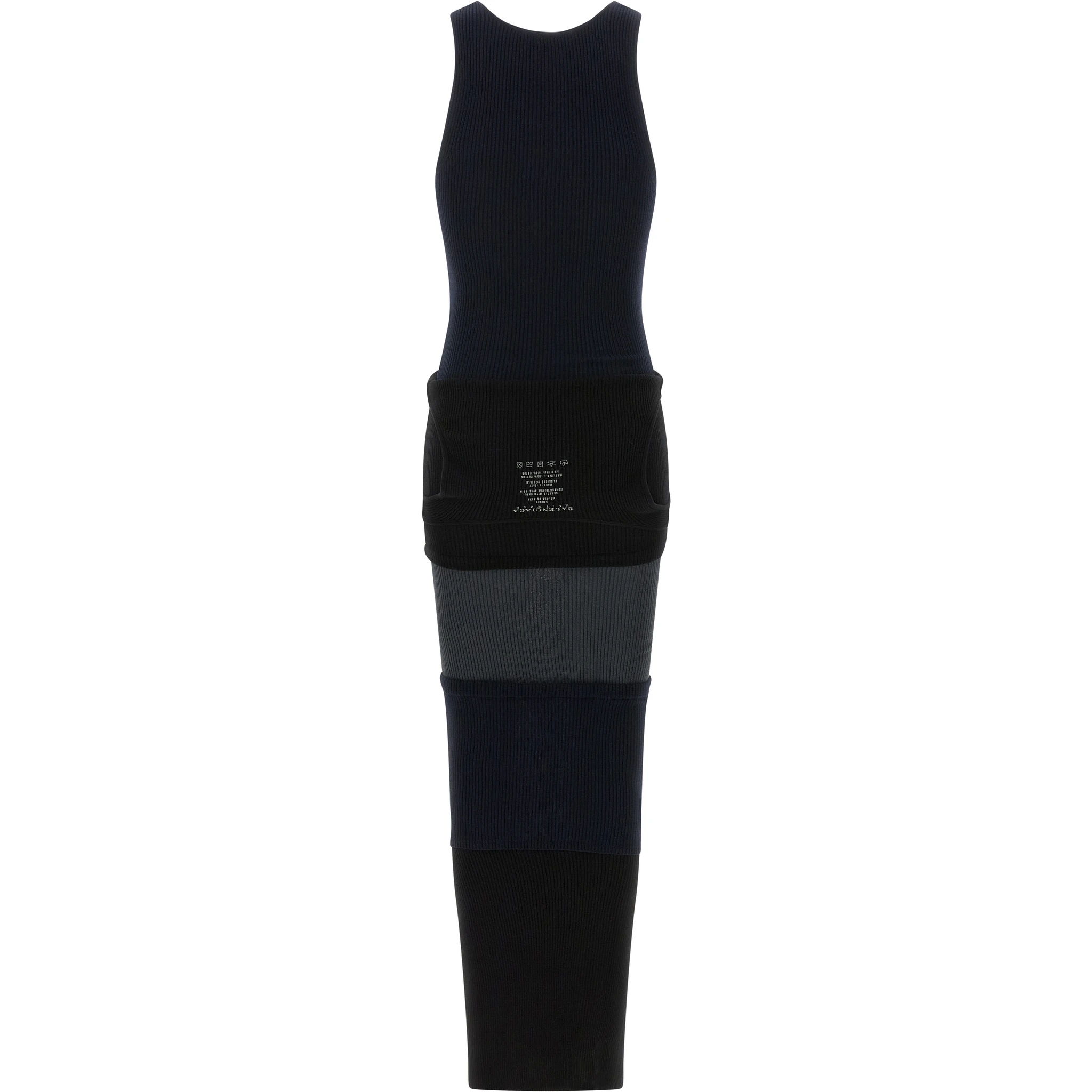 Black Cotton Long Dress
