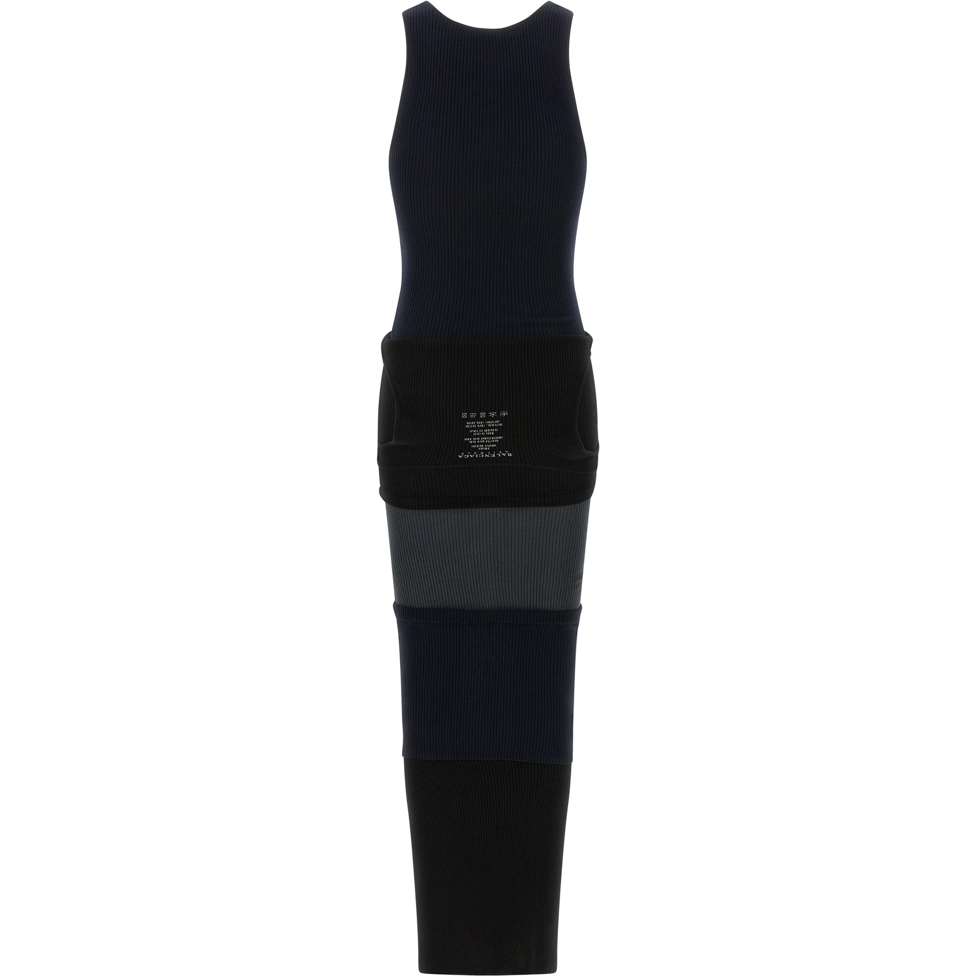 Black Cotton Long Dress