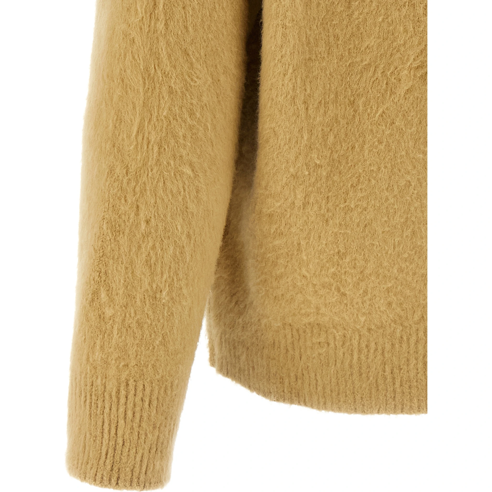 Beige Cotton Cardigan