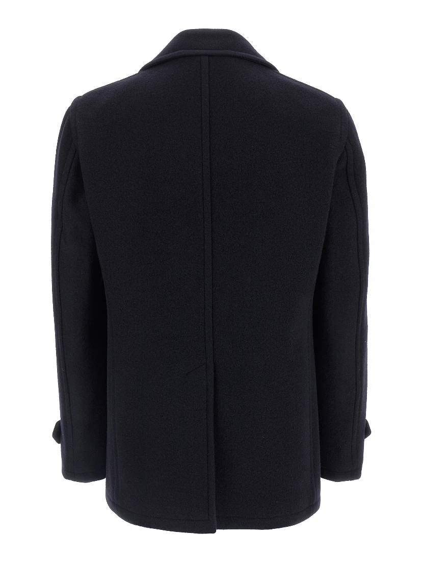 Blue Wool Coat