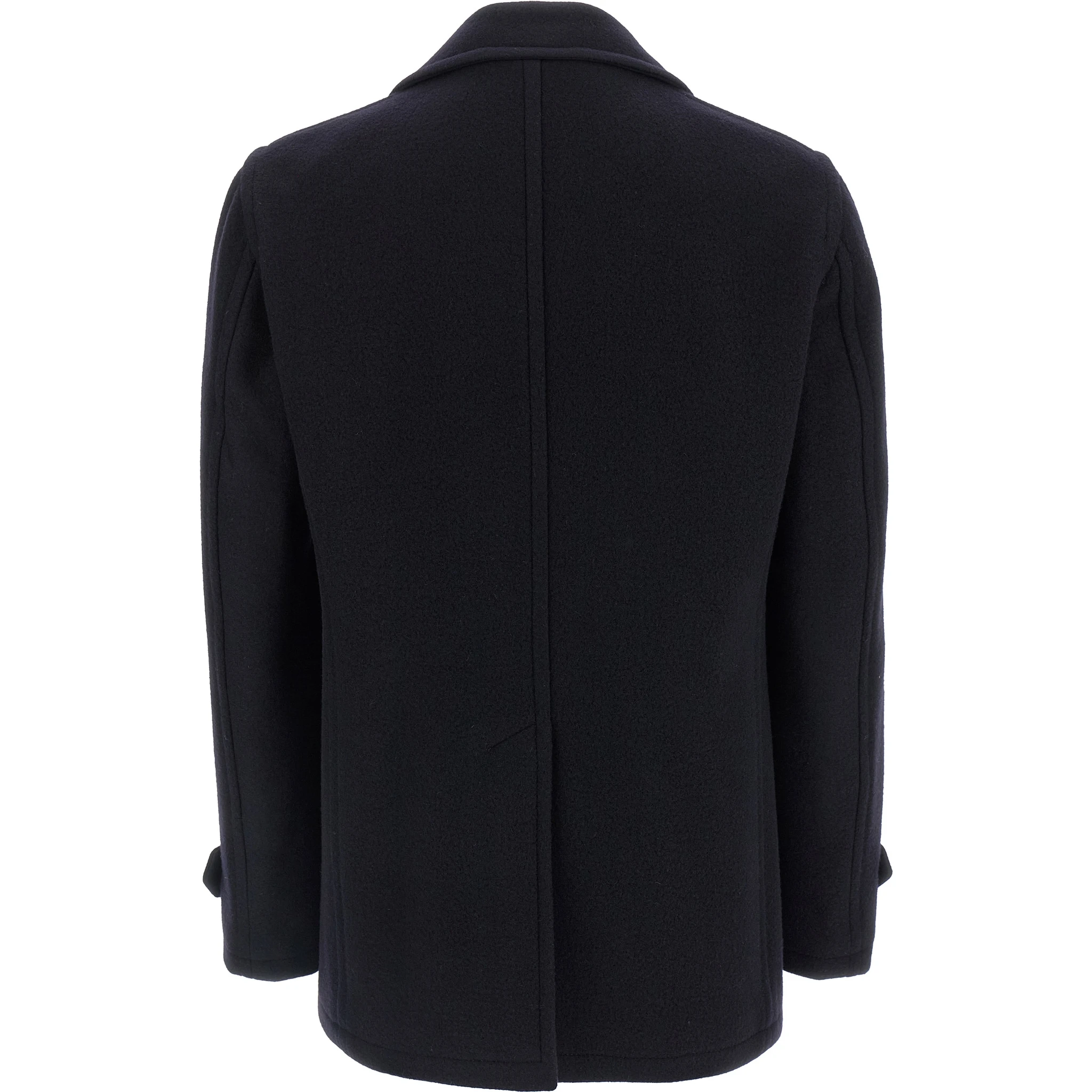 Blue Wool Coat