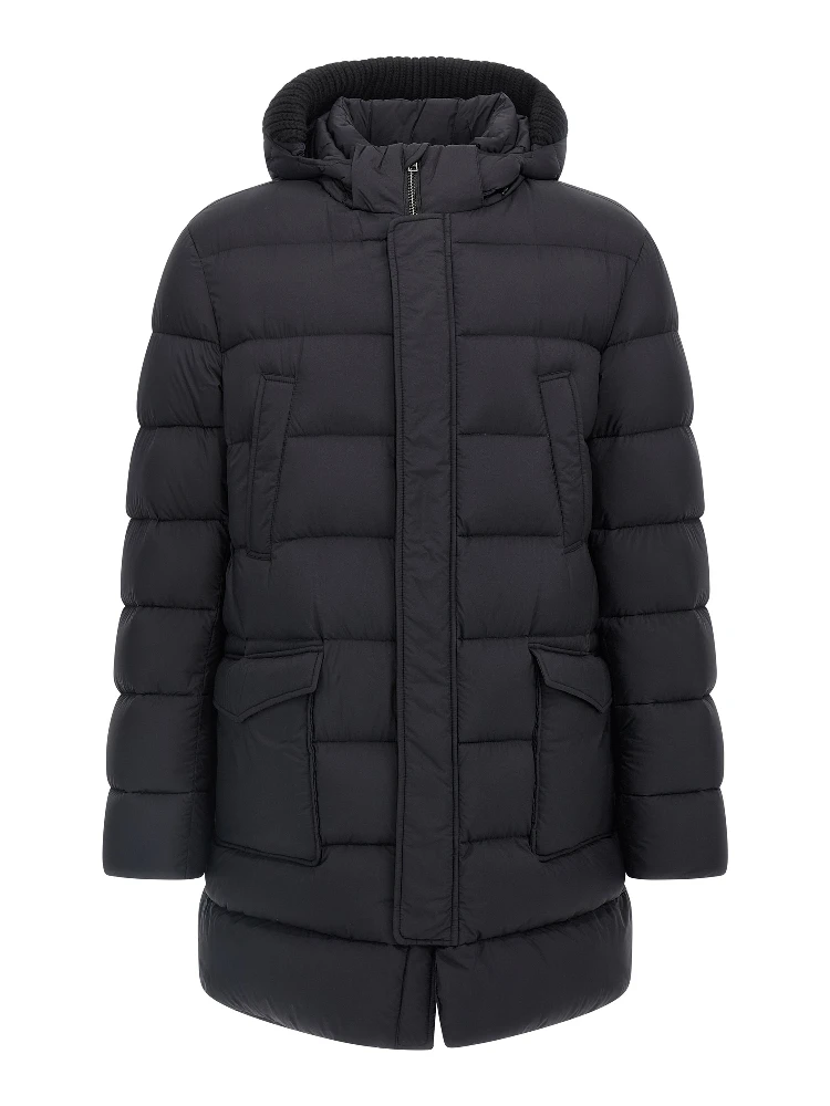 Black Polyamide Coat