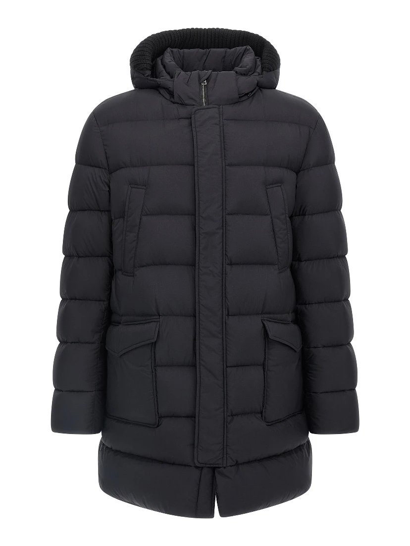 Black Polyamide Coat