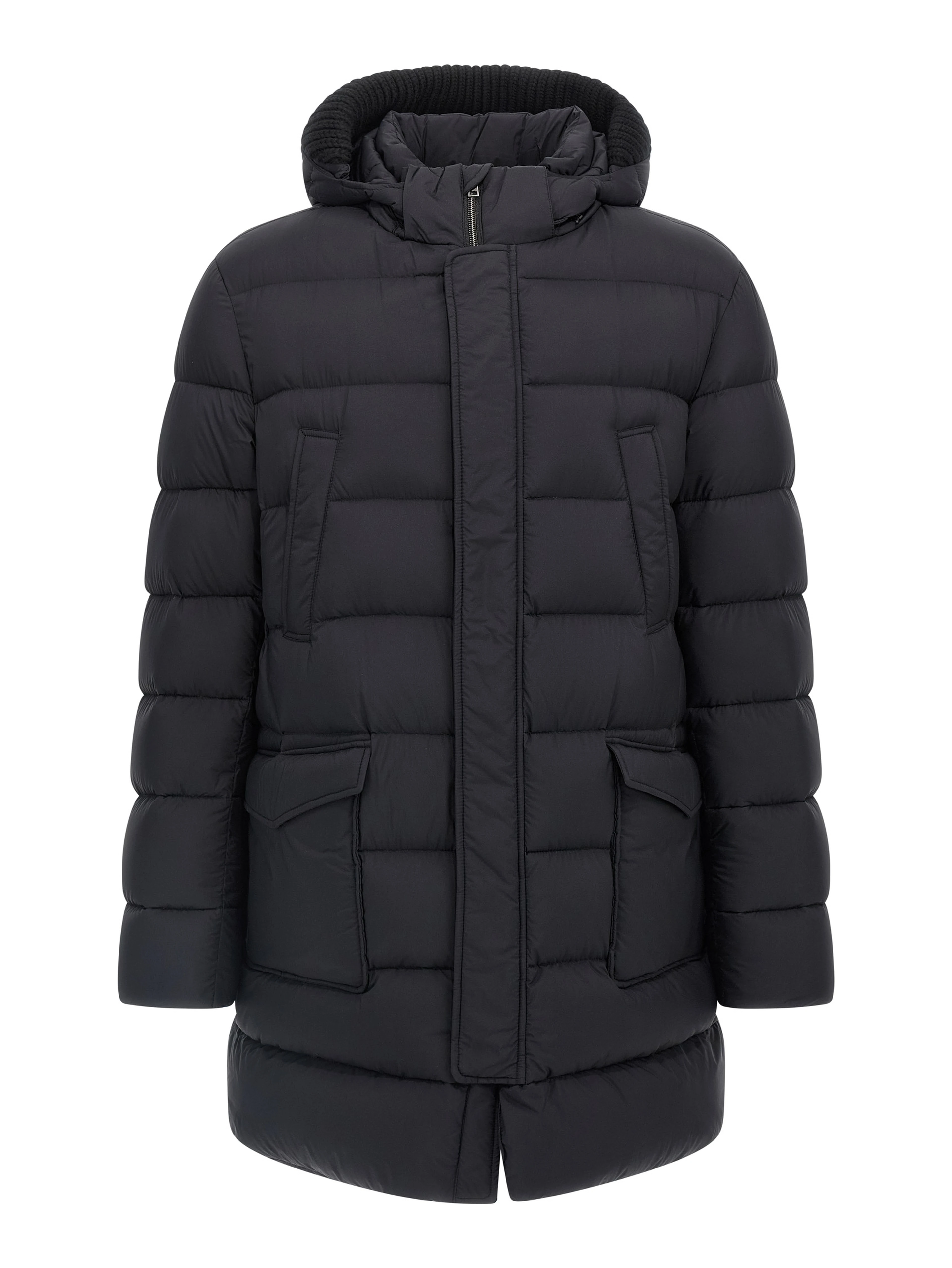 Black Polyamide Coat