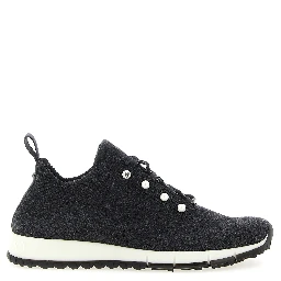 Black Tencel Low Top Sneakers