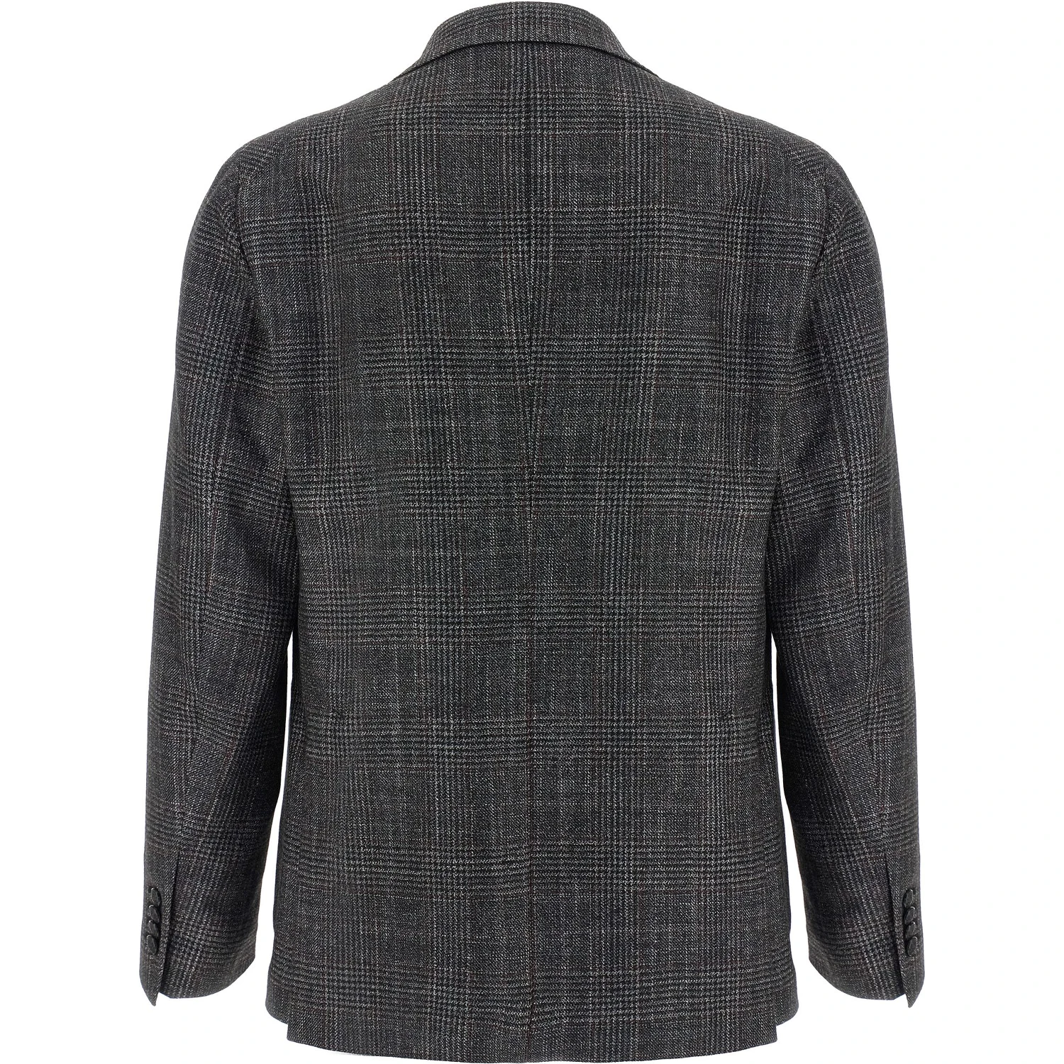 Gray Virgin Wool Blazer