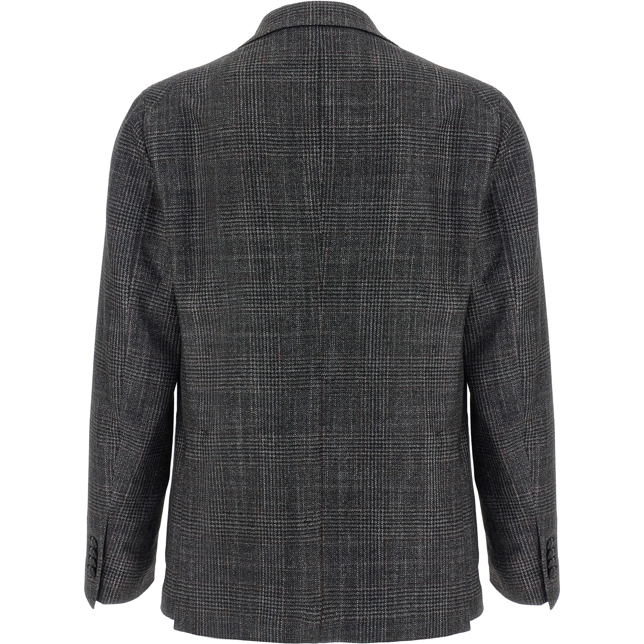 Gray Virgin Wool Blazer