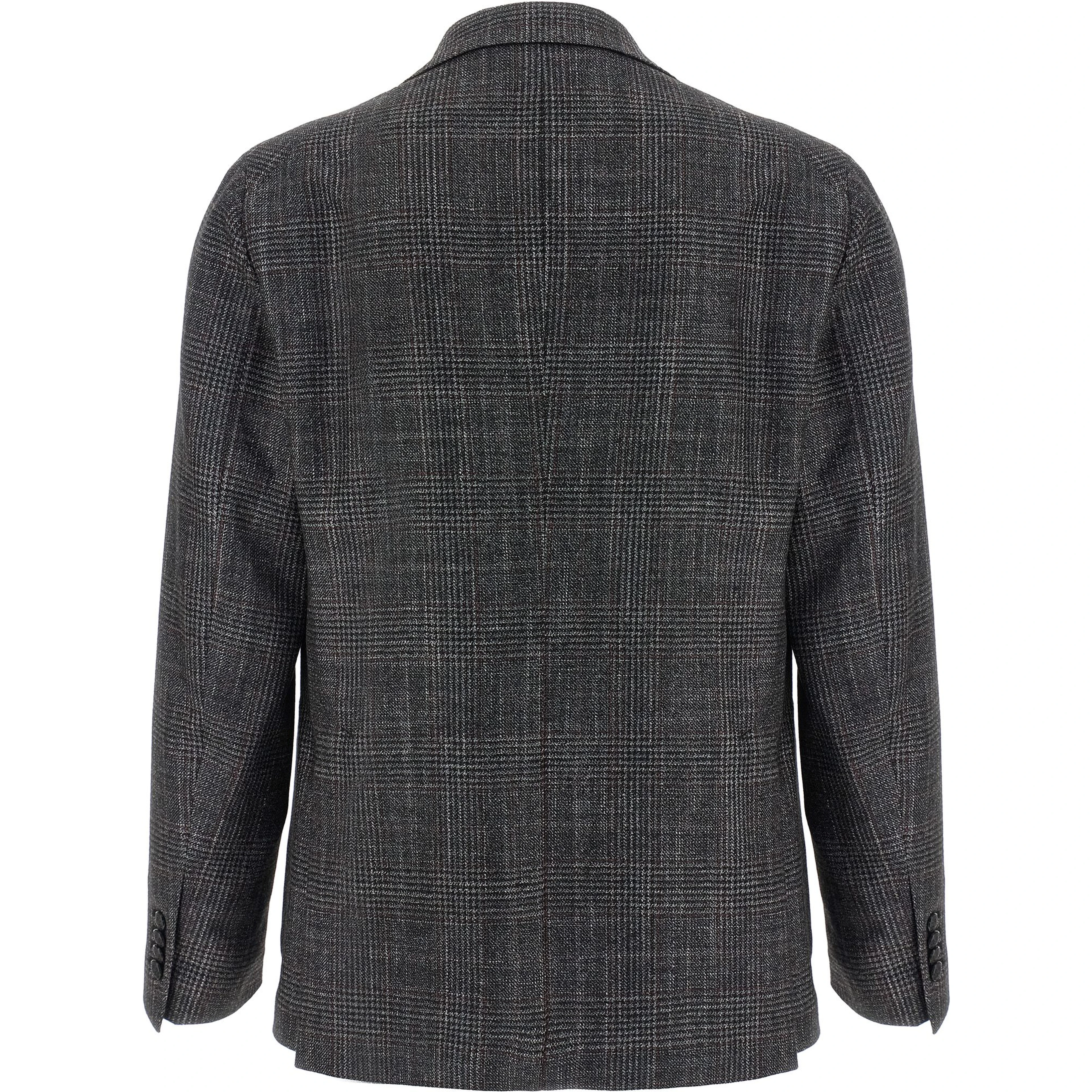 Gray Virgin Wool Blazer