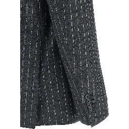 Gray Virgin Wool Two-Piece Suit