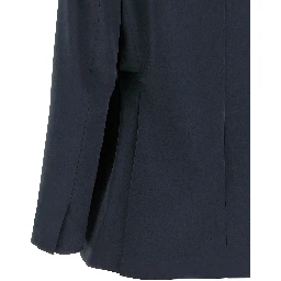 Blue Polyester Blazer