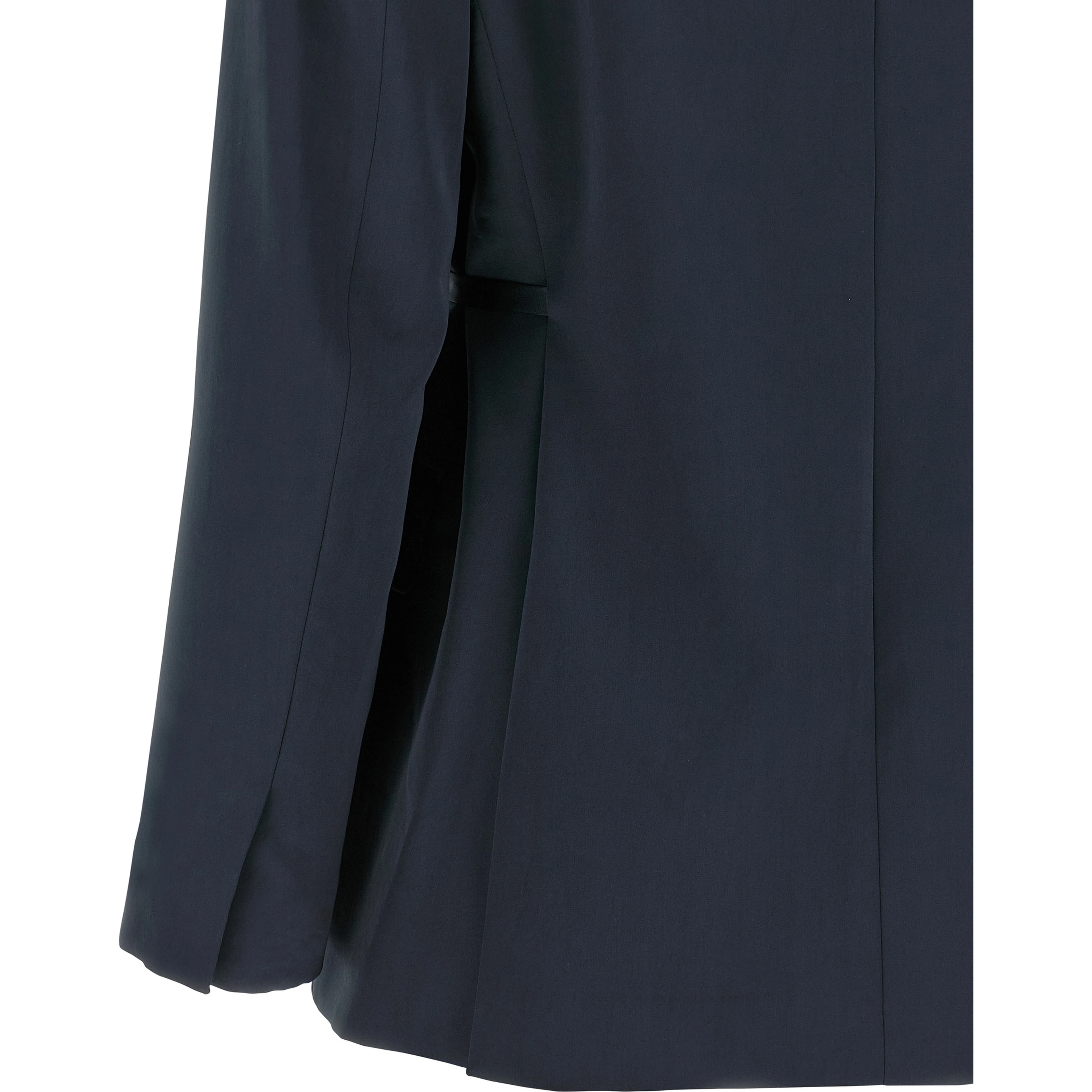 Blue Polyester Blazer