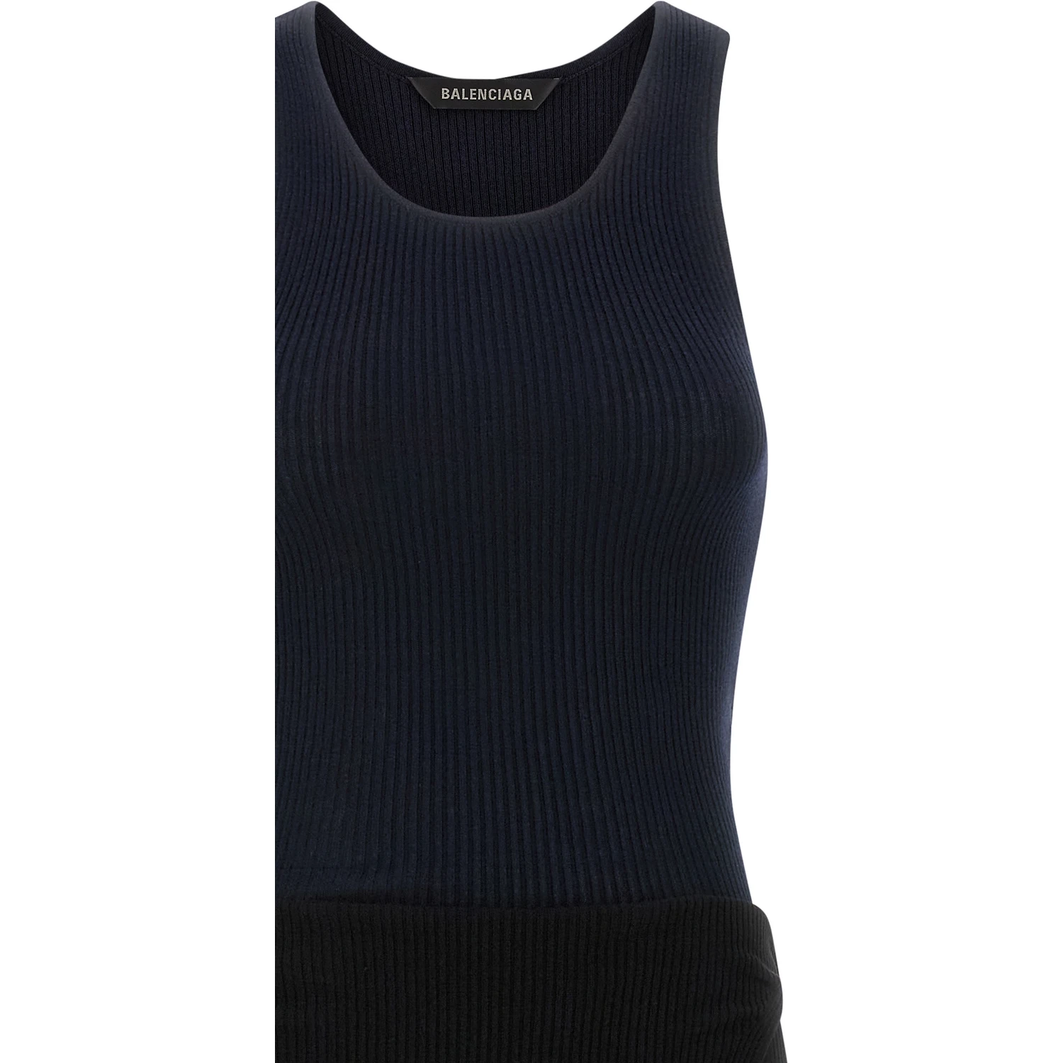 Black Cotton Long Dress