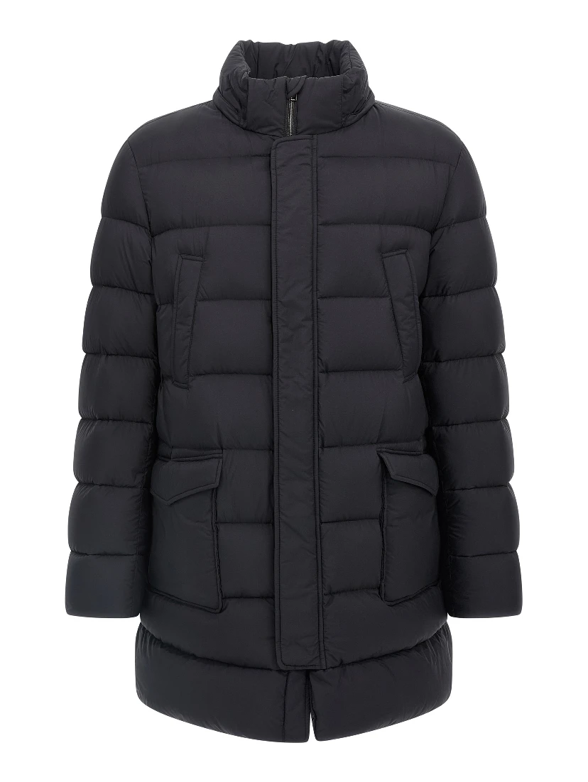 Black Polyamide Coat