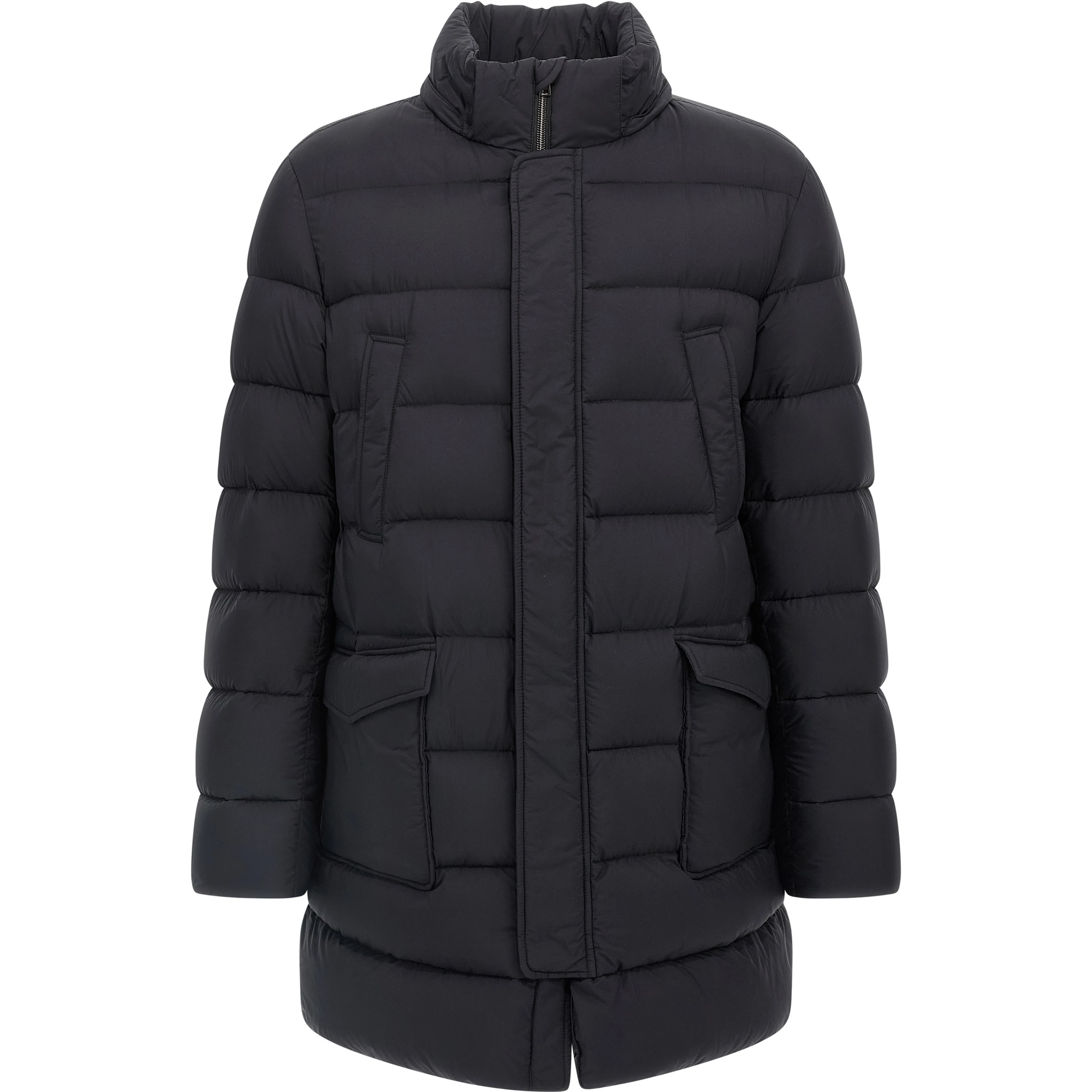 Black Polyamide Coat