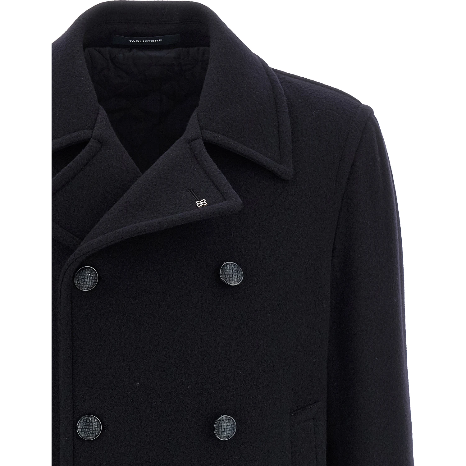 Blue Wool Coat
