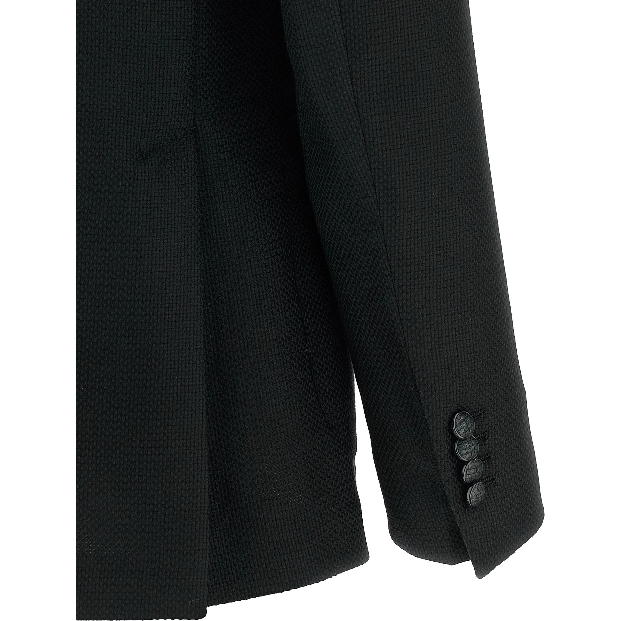 Black Virgin Wool Blazer