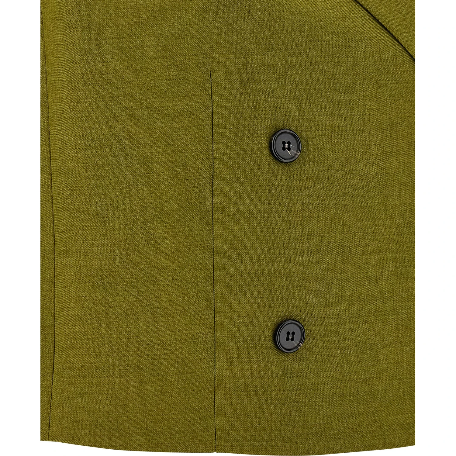 Bicolor Polyester Sleeveless Jacket