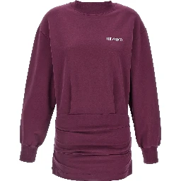 Bordeaux Cotton Short Dress