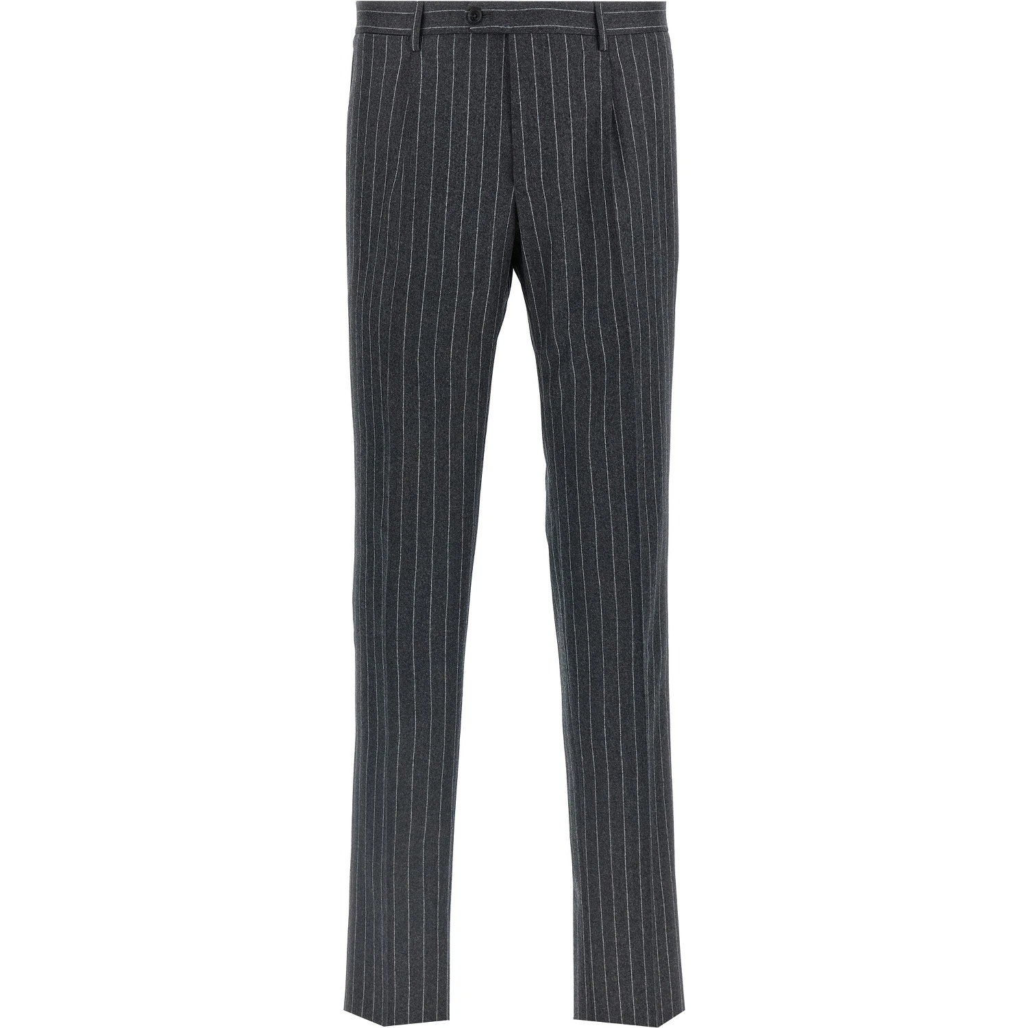 Gray Virgin Wool Two-Piece Suit
