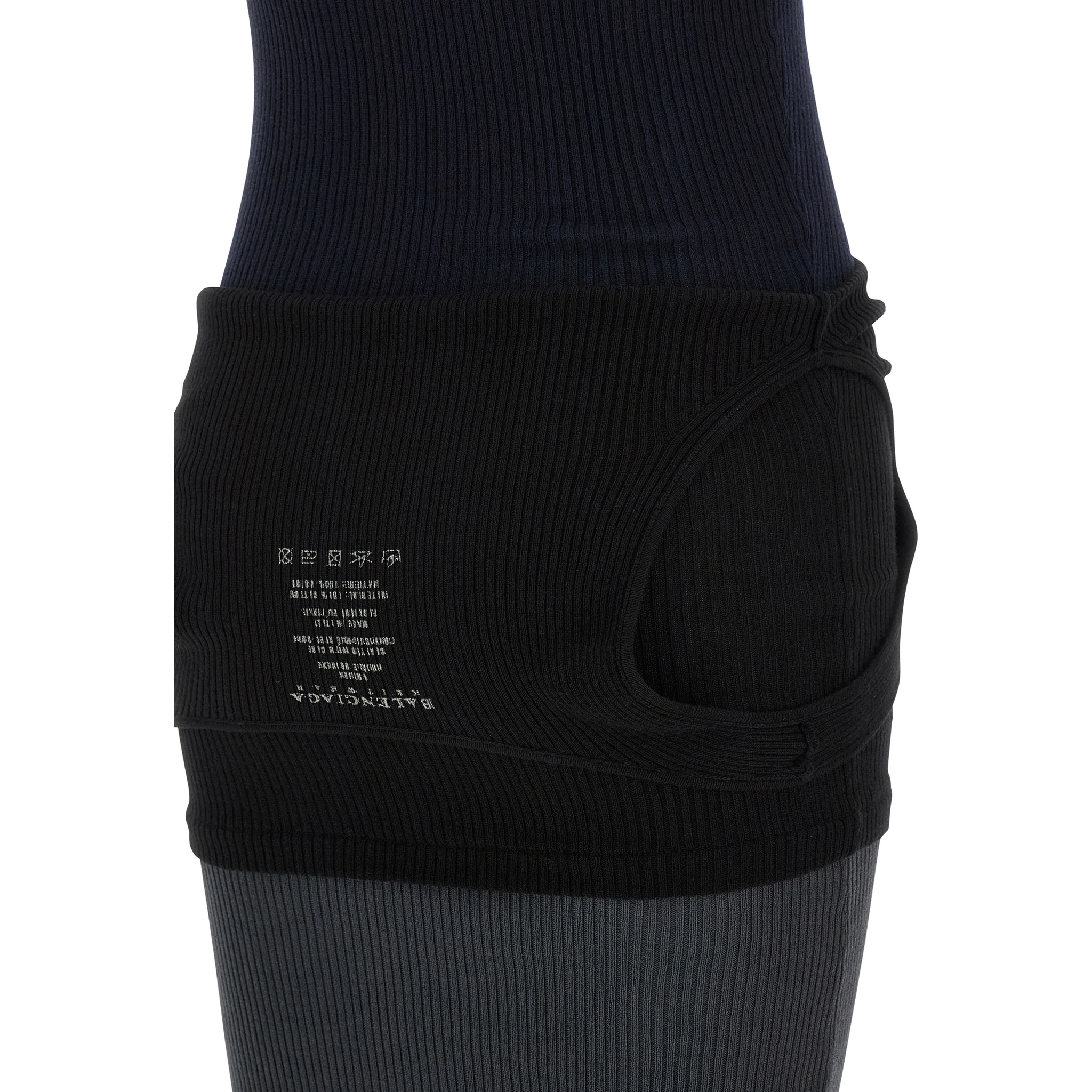 Black Cotton Long Dress