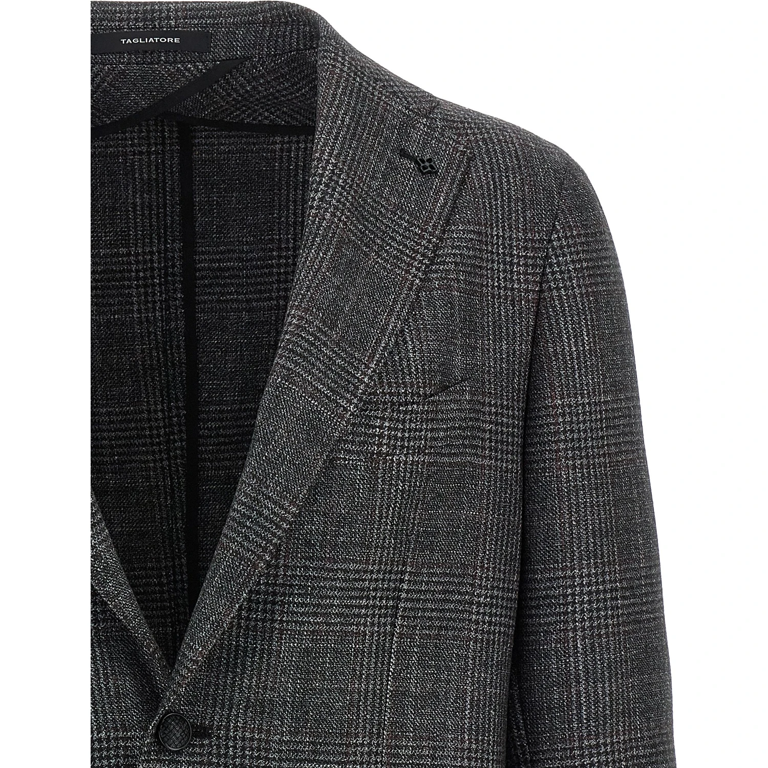 Gray Virgin Wool Blazer