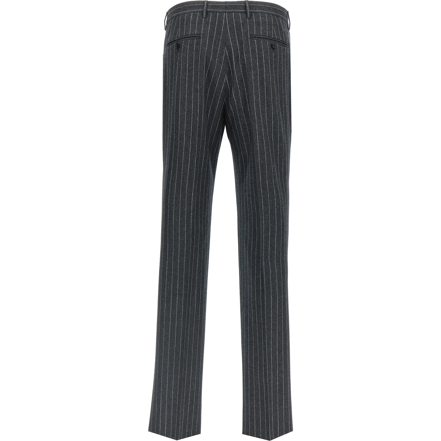 Gray Virgin Wool Two-Piece Suit