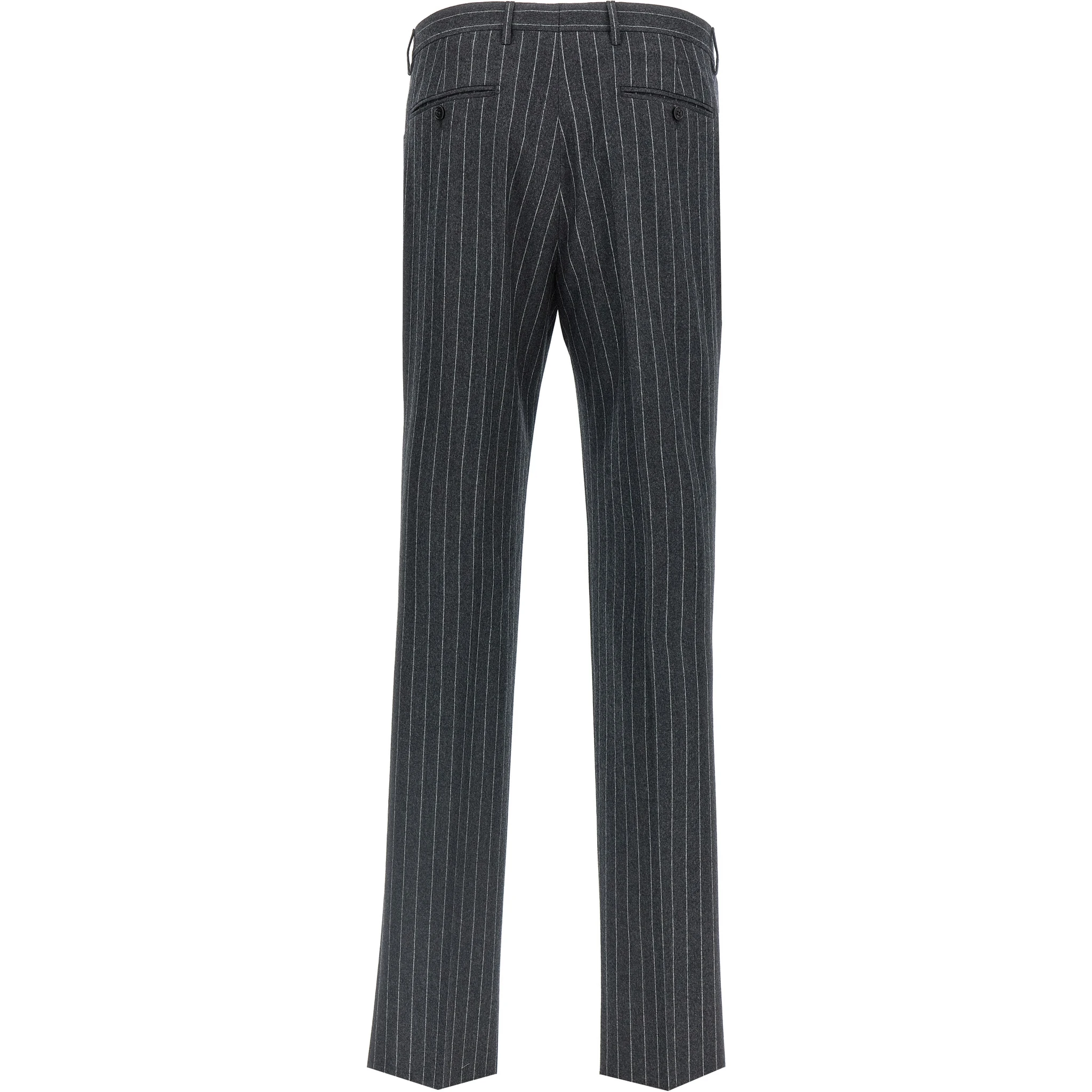 Gray Virgin Wool Two-Piece Suit