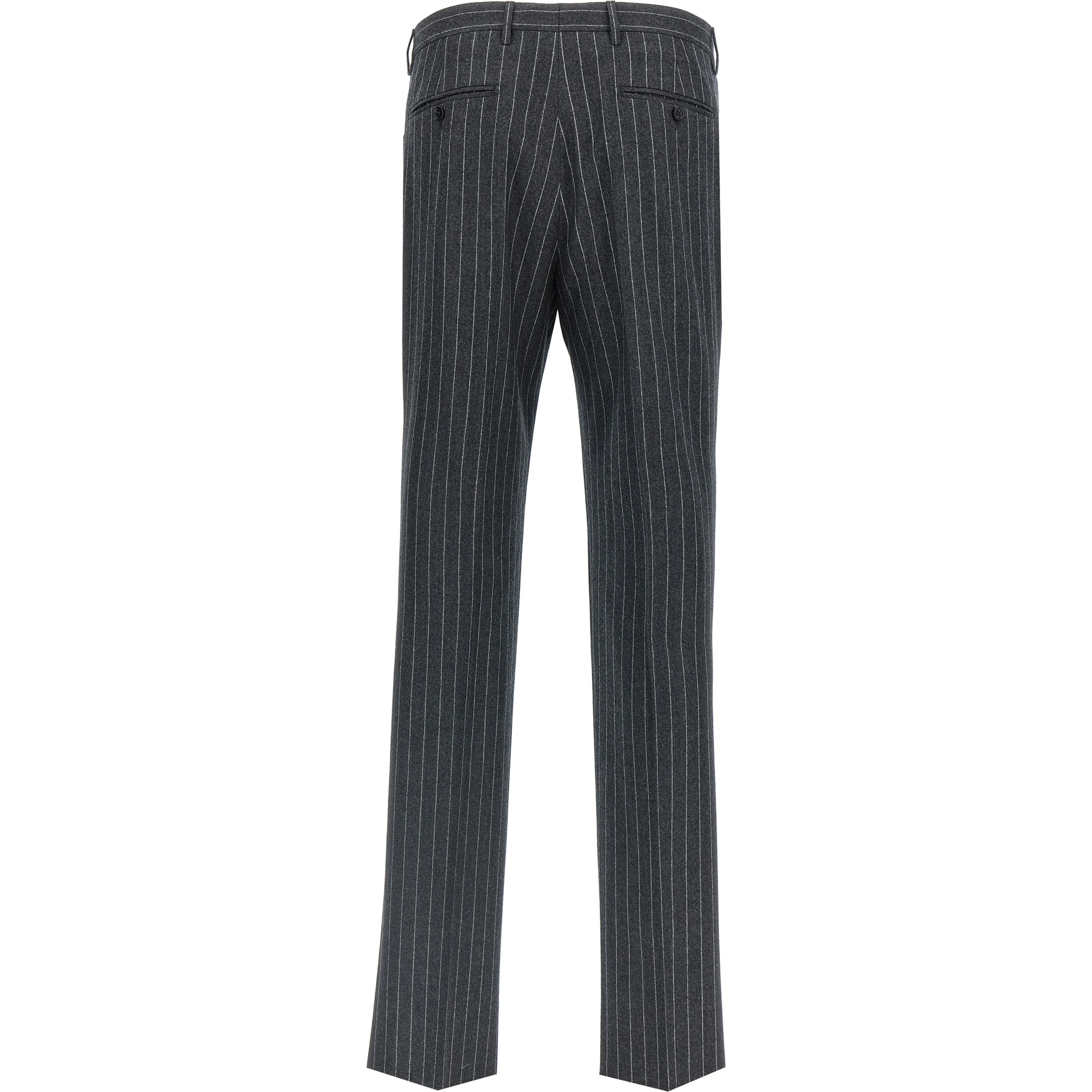 Gray Virgin Wool Two-Piece Suit