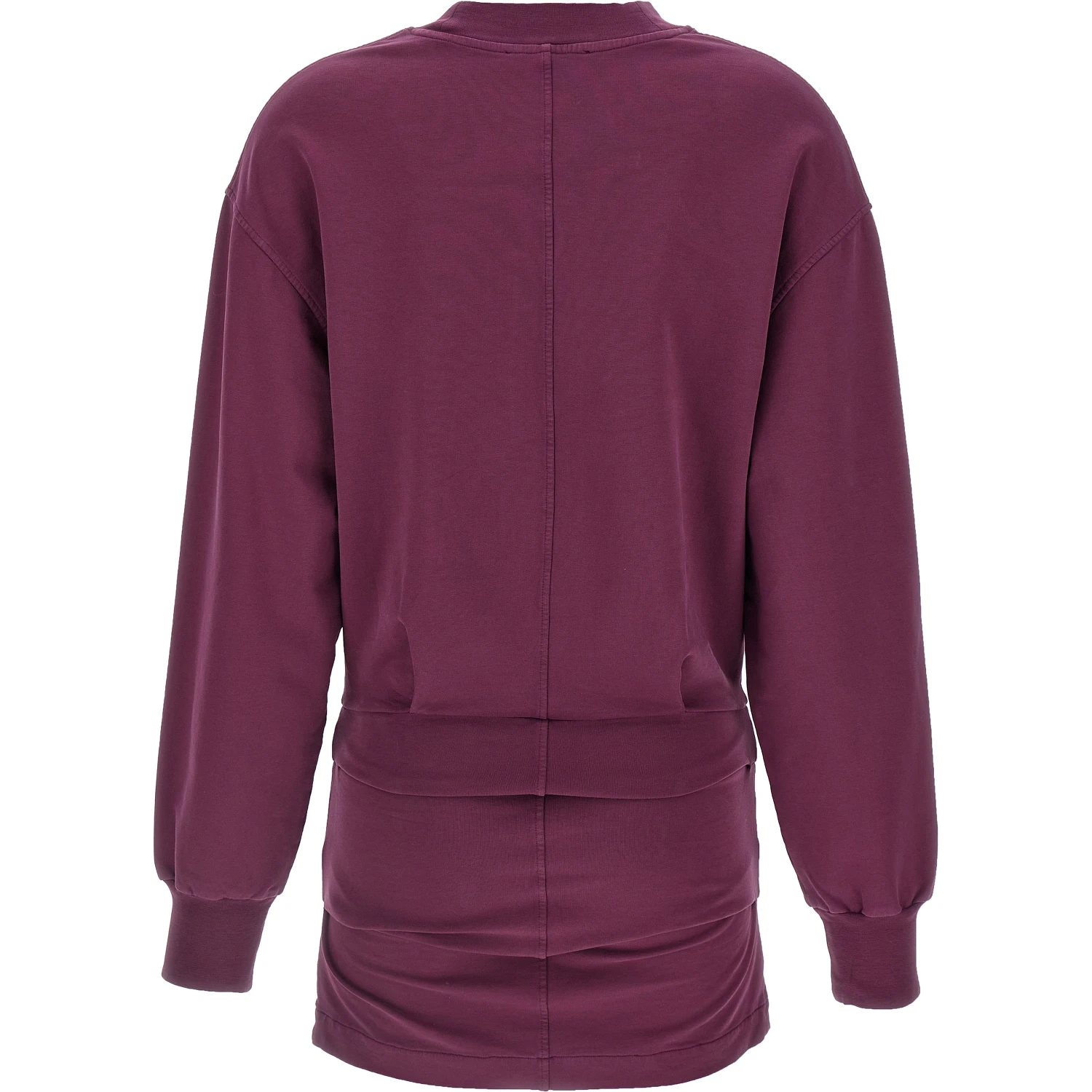 Bordeaux Cotton Short Dress