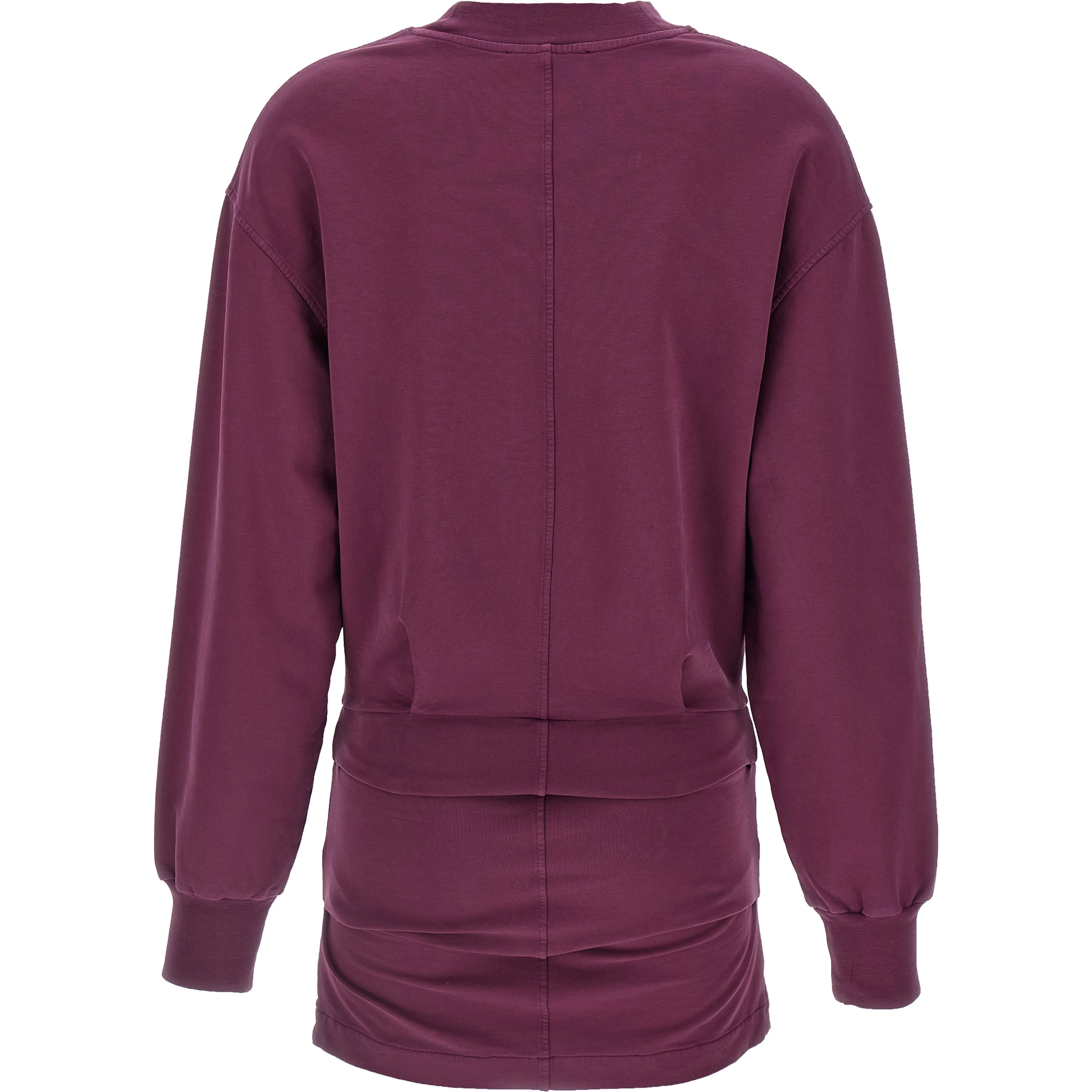 Bordeaux Cotton Short Dress