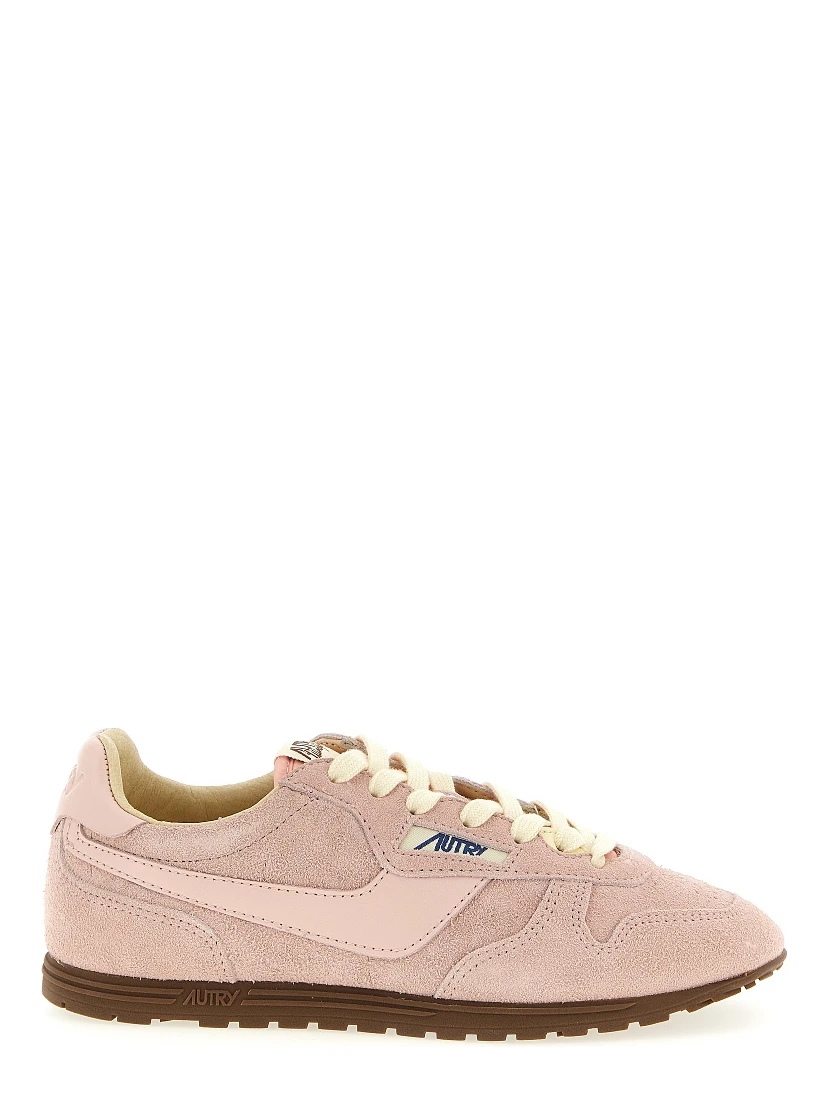 Multicolor Cowhide Low Top Sneakers