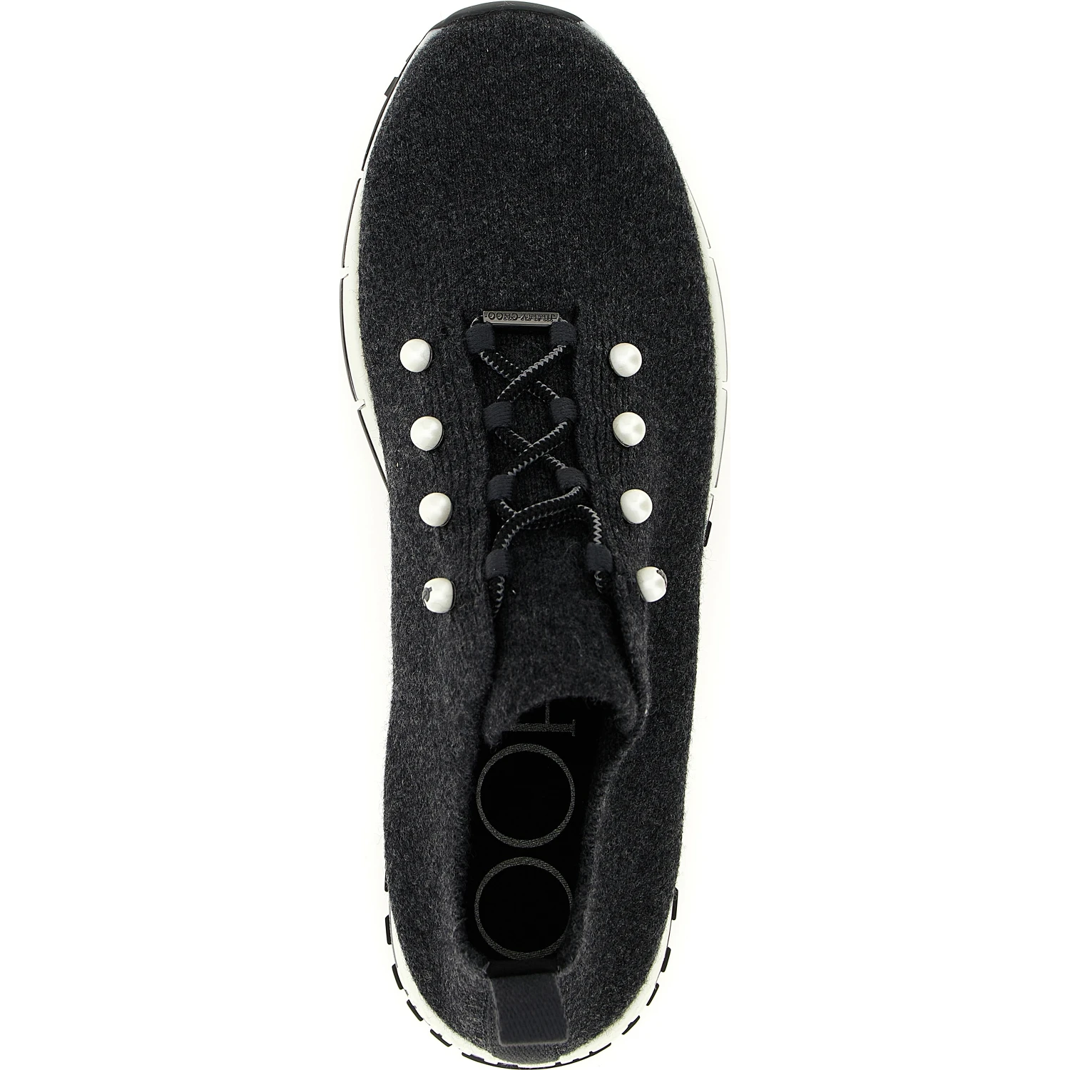 Black Tencel Low Top Sneakers