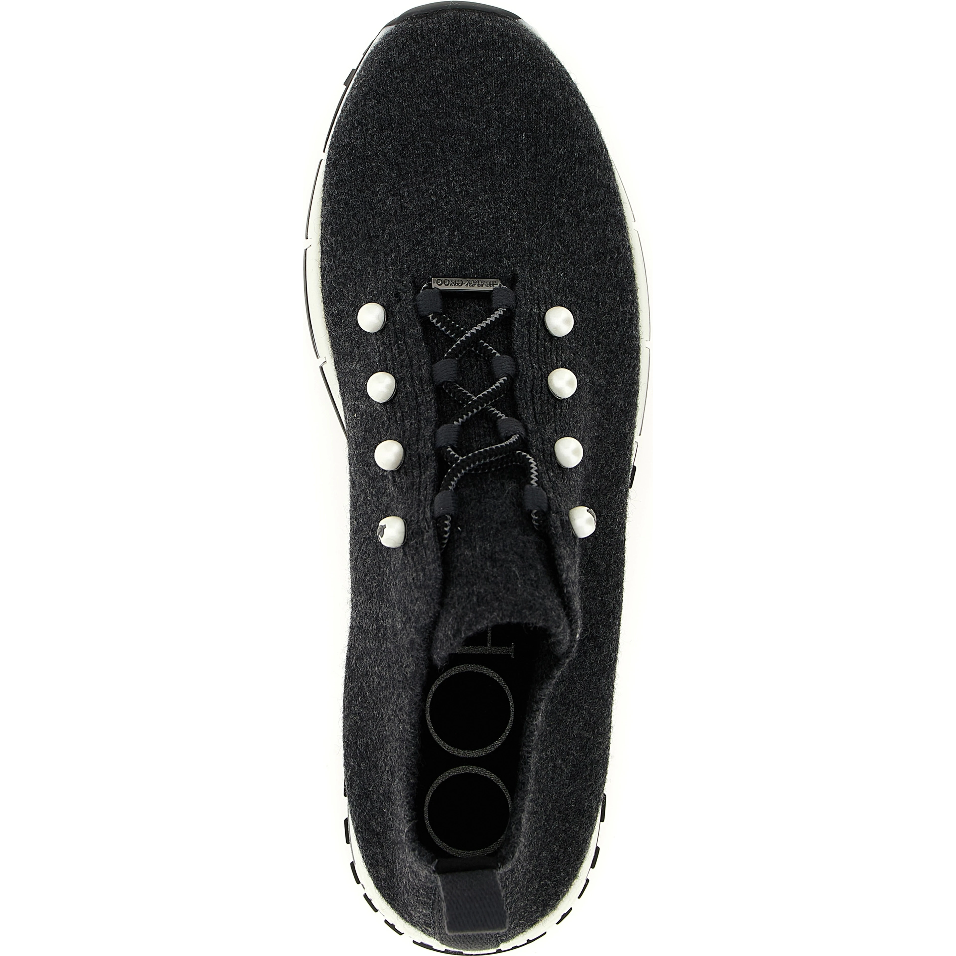 Black Tencel Low Top Sneakers