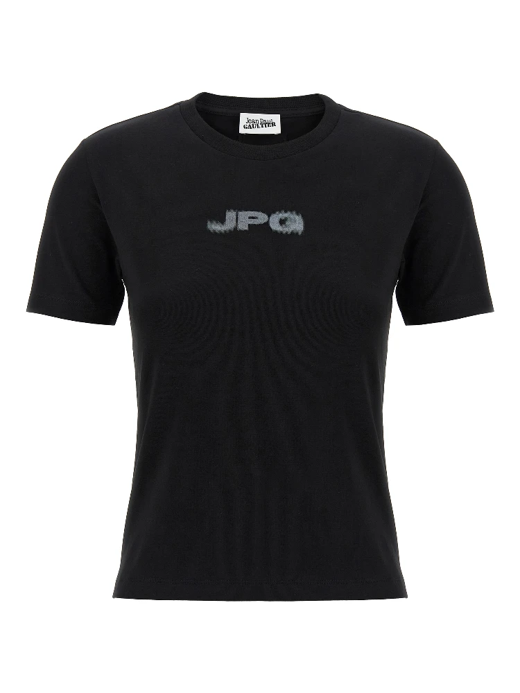 Black Cotton T-Shirt