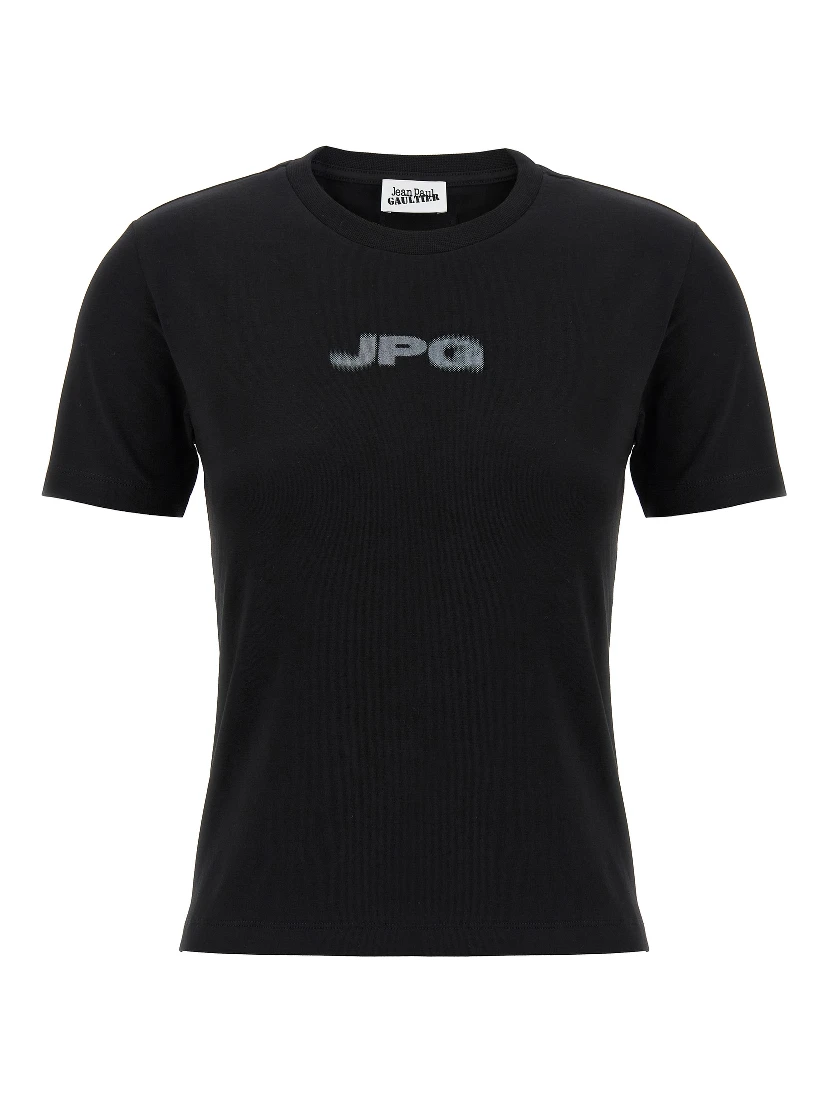 Black Cotton T-Shirt