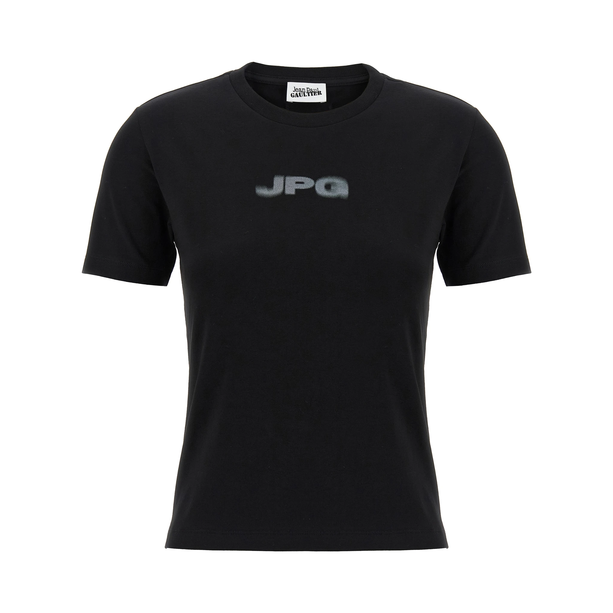 Black Cotton T-Shirt