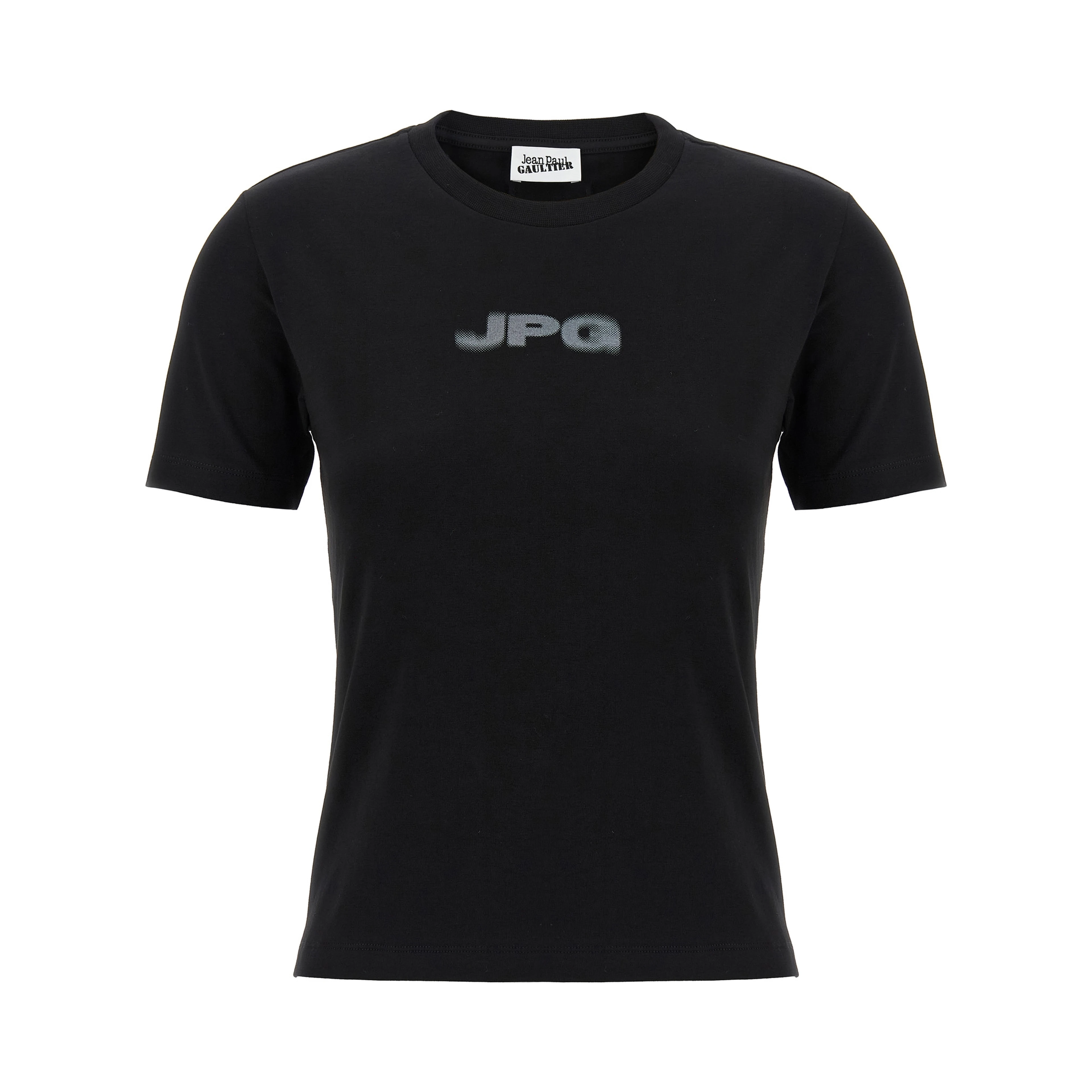 Black Cotton T-Shirt