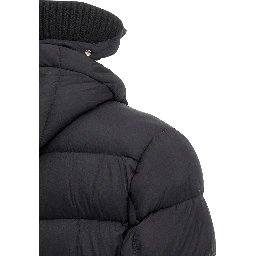 Black Polyamide Coat