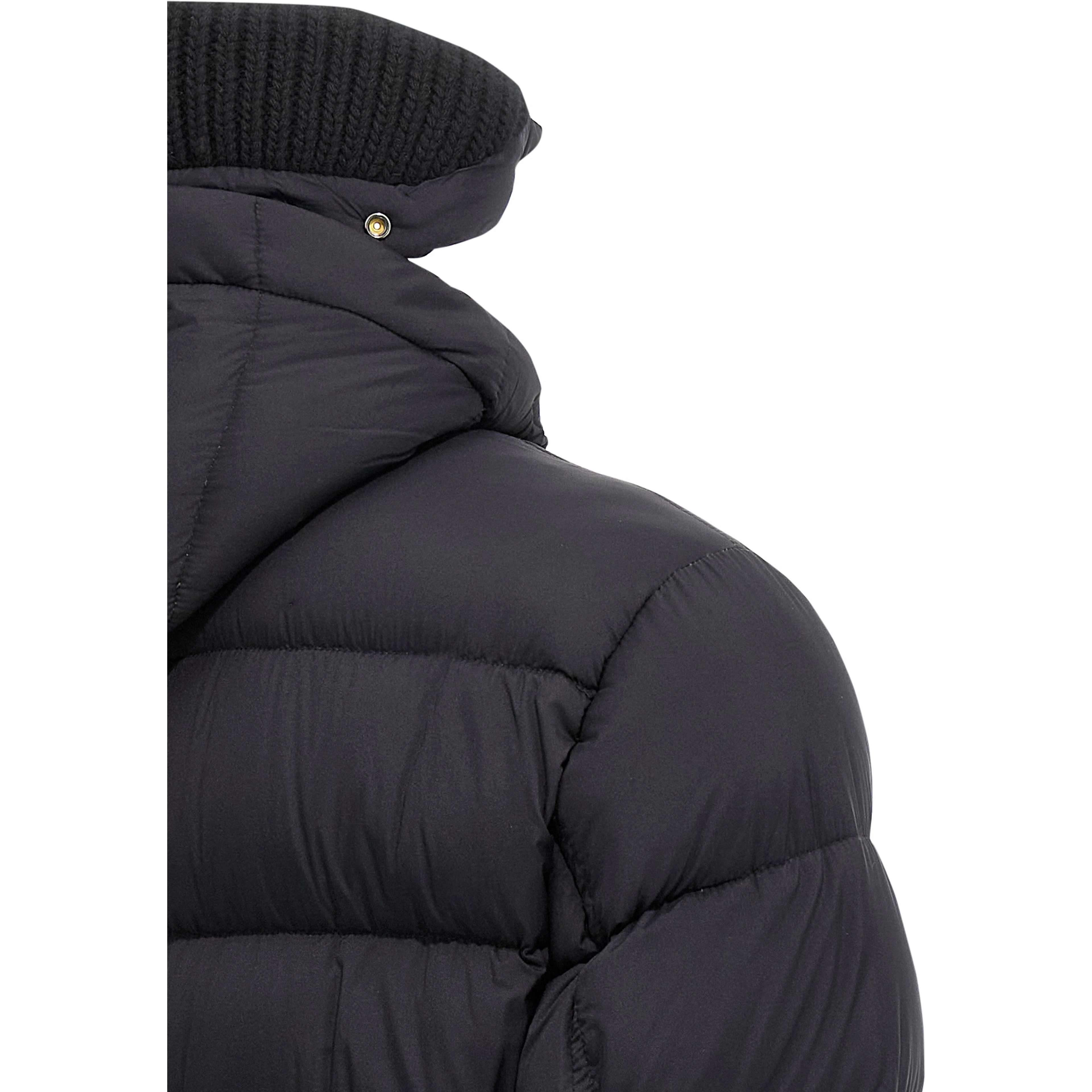 Black Polyamide Coat