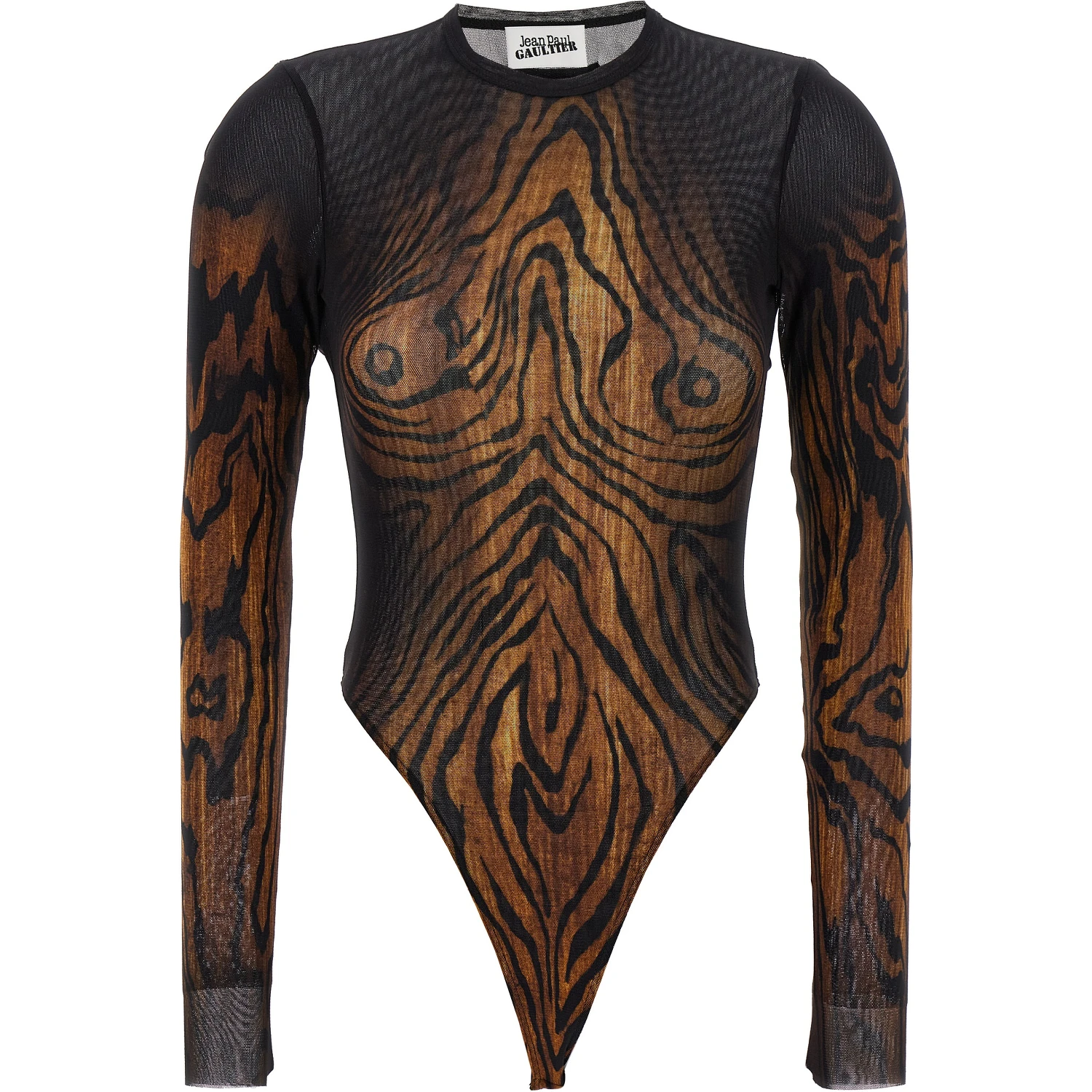 Multicolor Polyamide Bodysuit