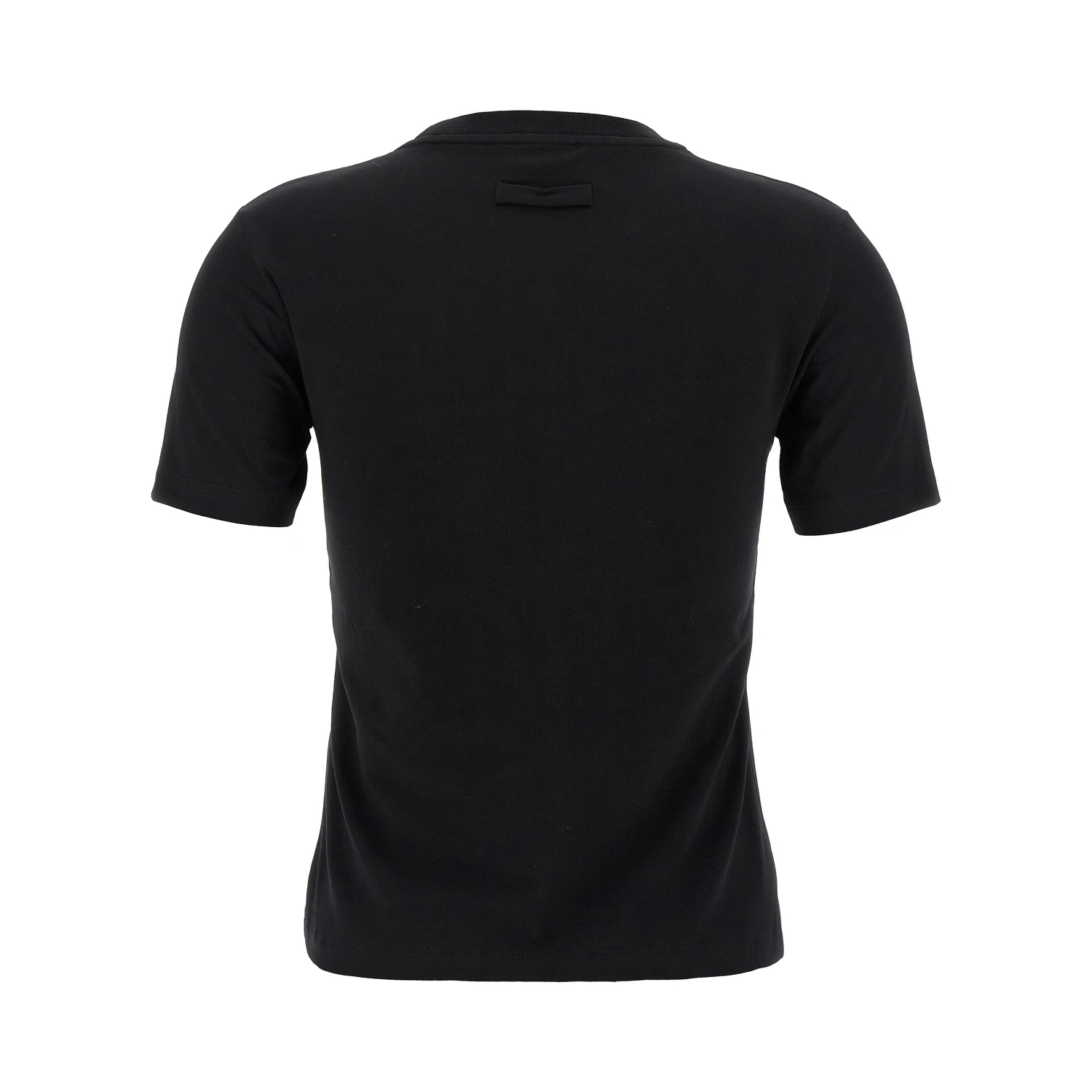 Black Cotton T-Shirt
