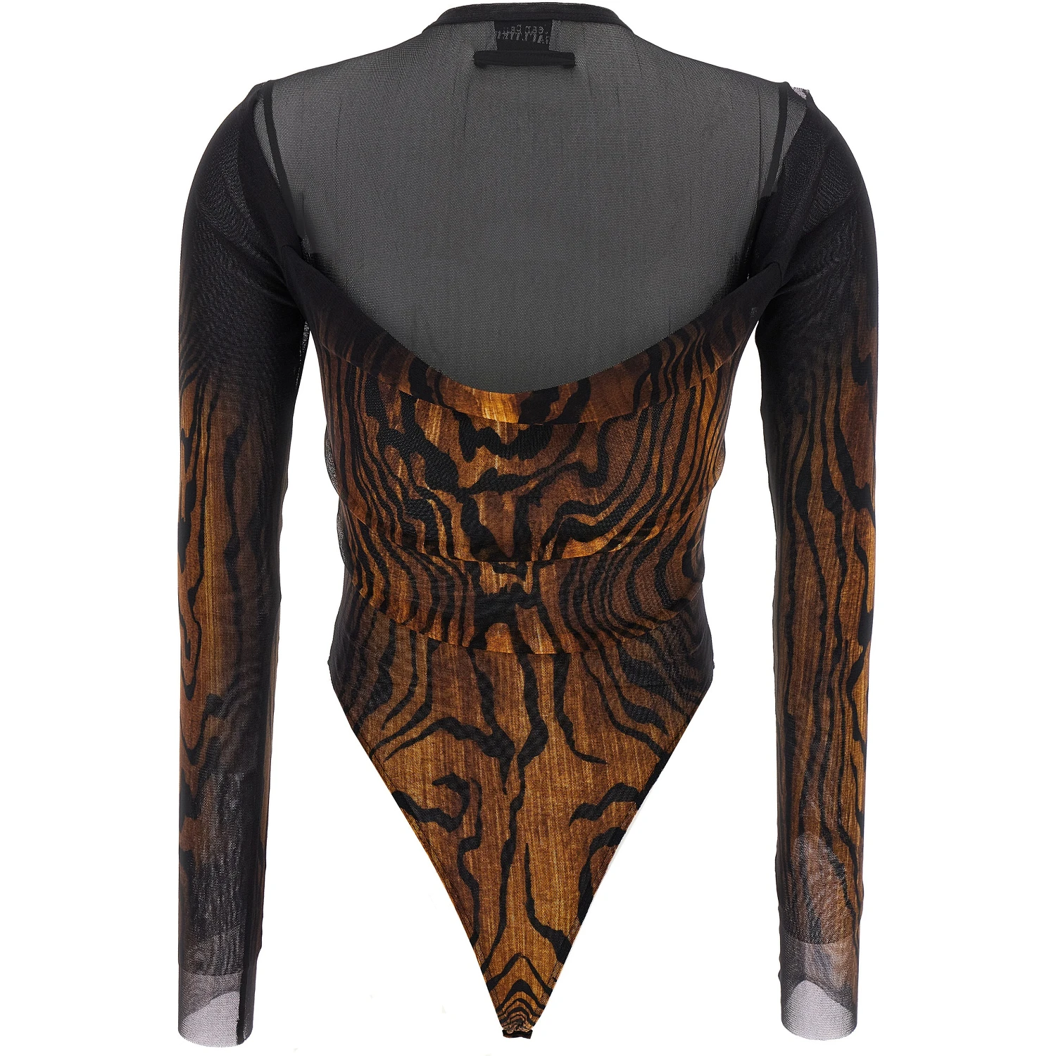 Multicolor Polyamide Bodysuit