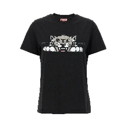 Black Cotton T-Shirt
