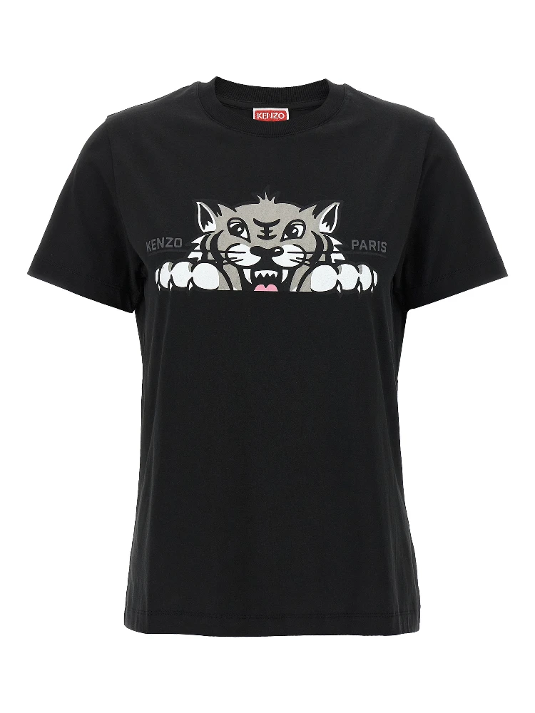 Black Cotton T-Shirt