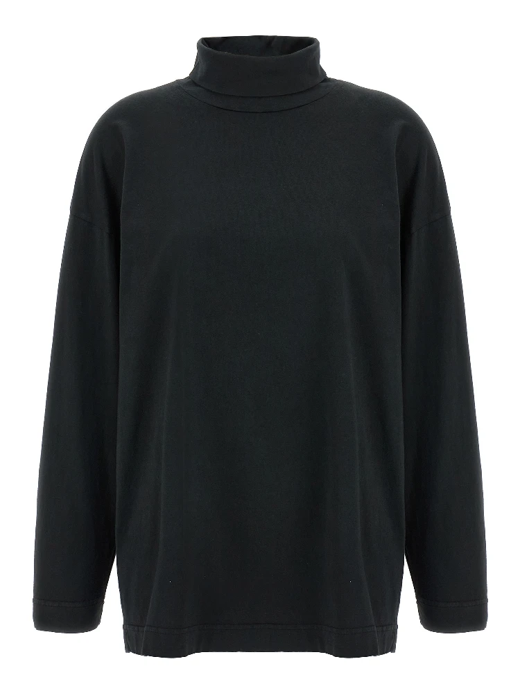 Black Cotton Cardigan