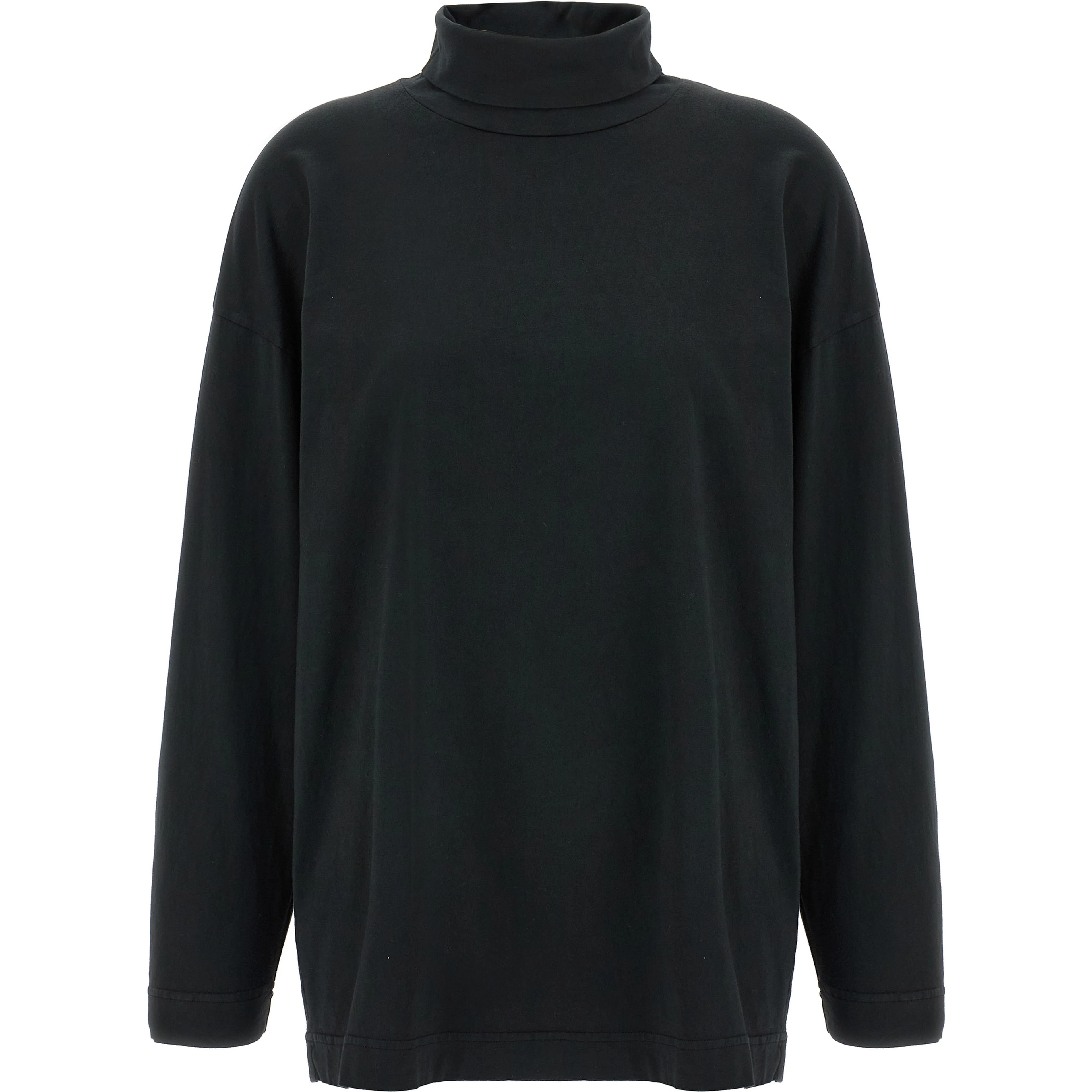 Black Cotton Cardigan