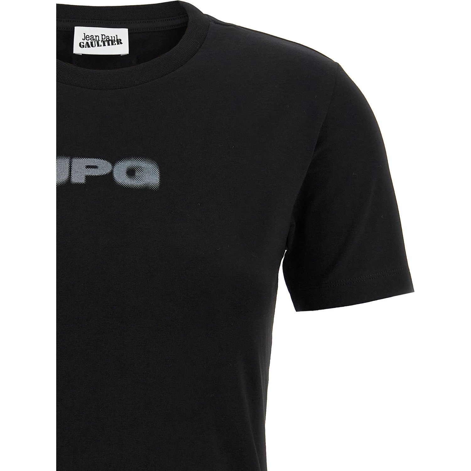Black Cotton T-Shirt